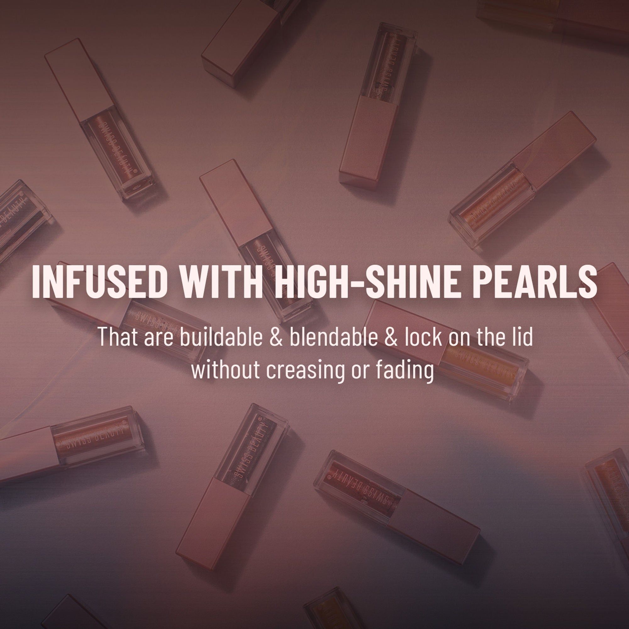 Swiss Beauty Metallic Liquid Eyeshadow - 02 Diamond Dust