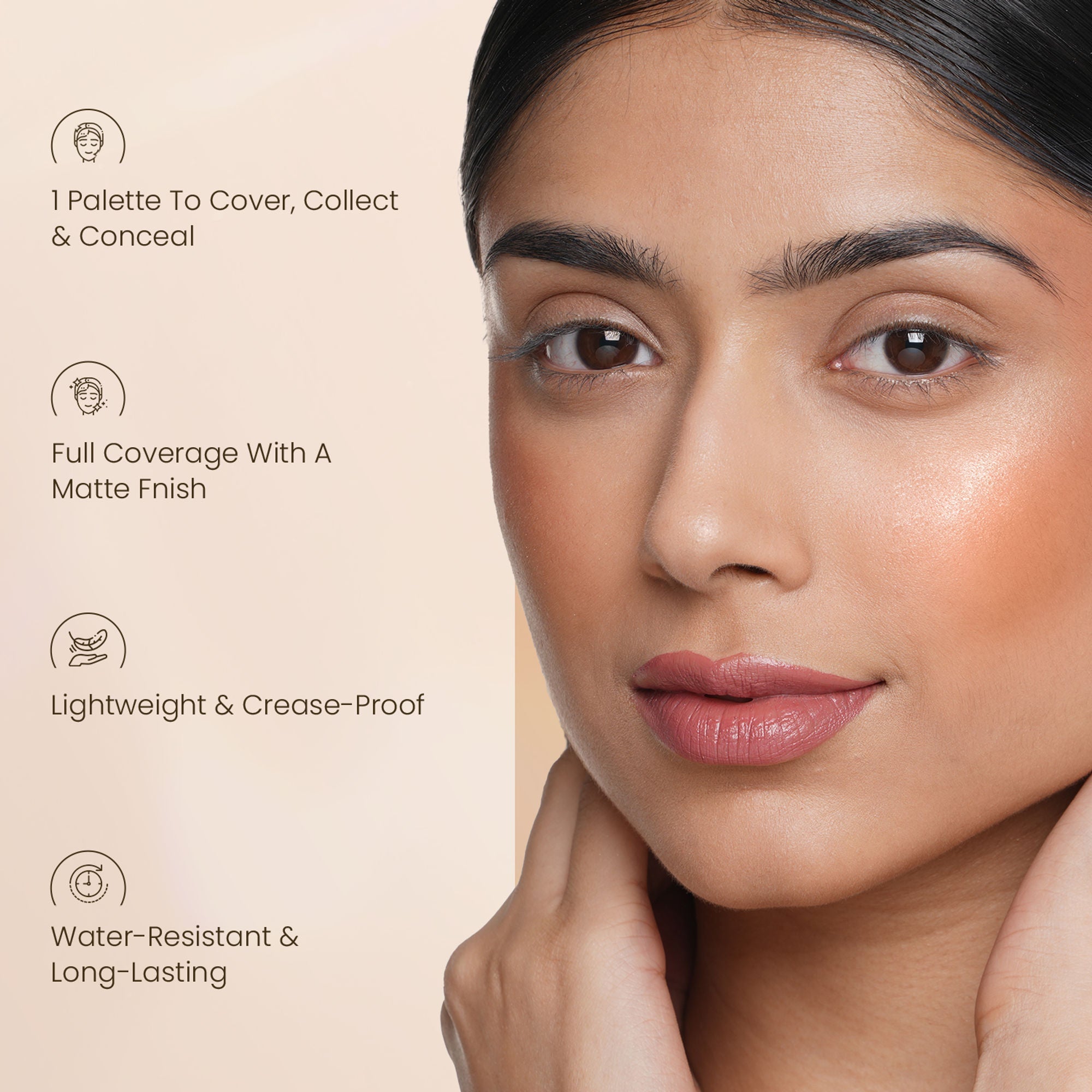 Swiss Beauty Cover Studio Ultra Base Concealer Palette - 2