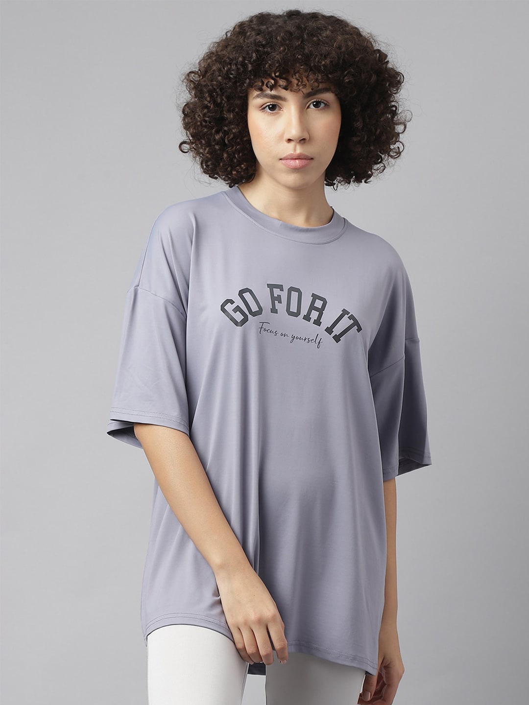 MKH Typography Printed Dri-FIT Sports T-shirt