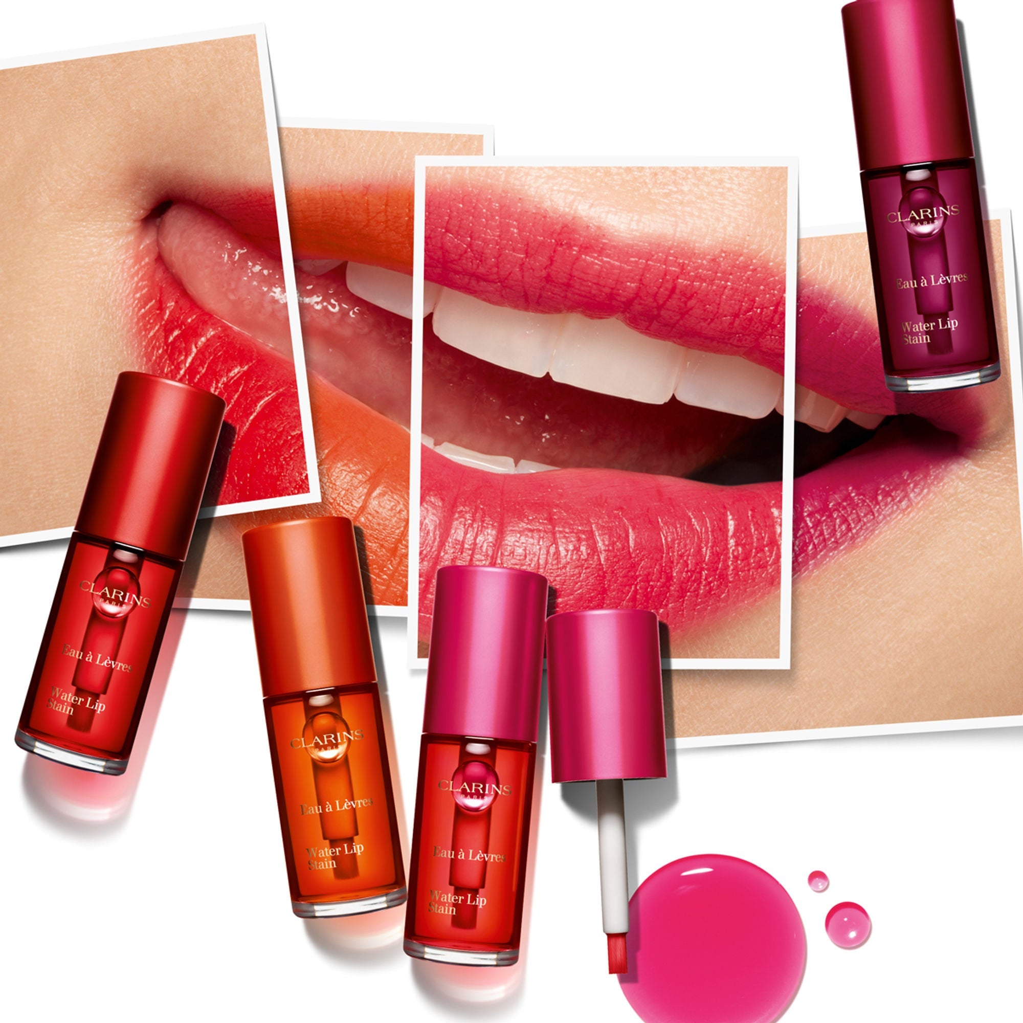 Clarins Water Lip Stain Pink Water - 04 Water Purple