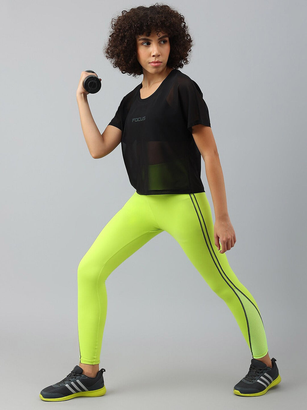 MKH Women Typography Extended Sleeves Dri-FIT Sports T-shirt