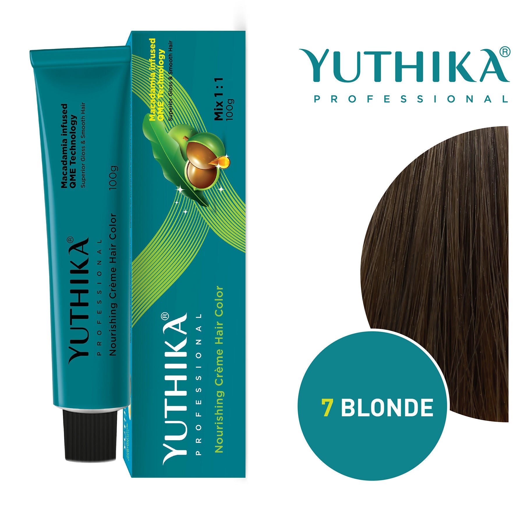 Yuthika Professional Creme Hair Colour - Blonde