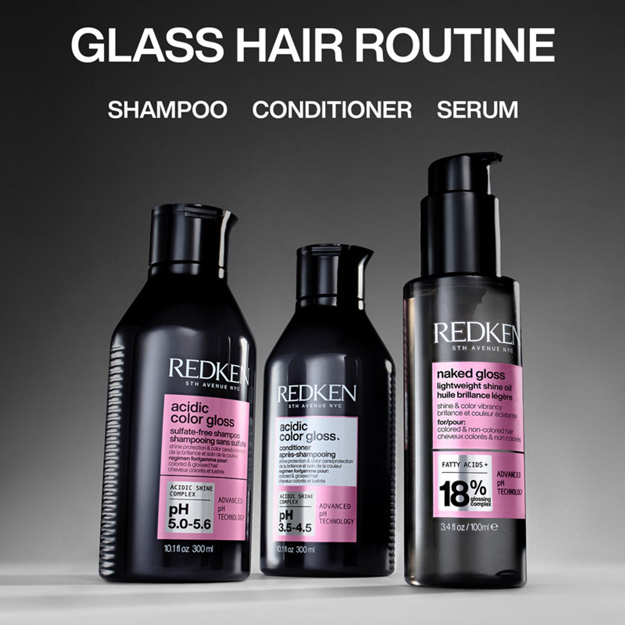 Redken Acidic Colour Gloss Sulphate-Free Shampoo For Hair Colour Protection & Shine