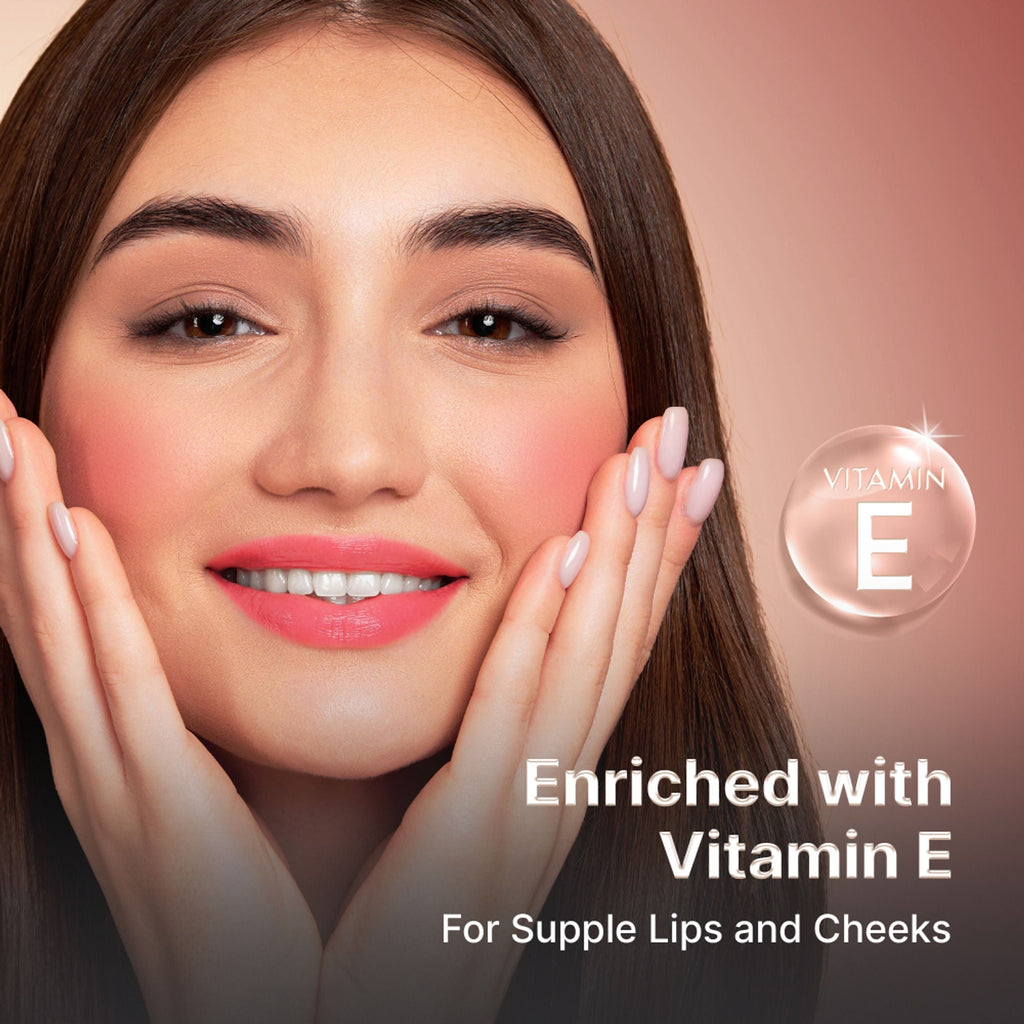 Swiss Beauty Select Lip And Cheek Cushion Mousse With Vitamin E - 2 Vogue Rose