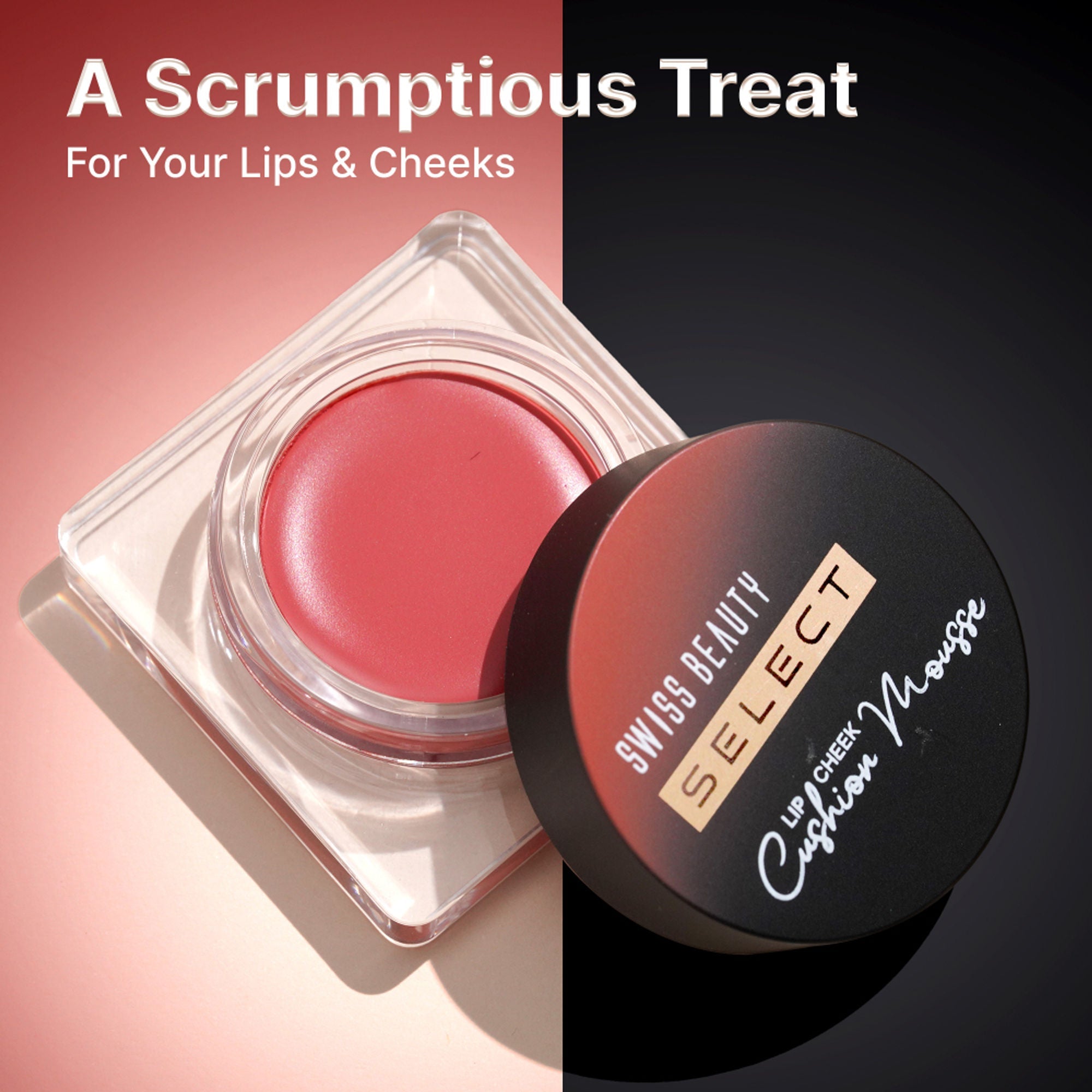 Swiss Beauty Select Lip And Cheek Cushion Mousse With Vitamin E - 3 Elevate Pink
