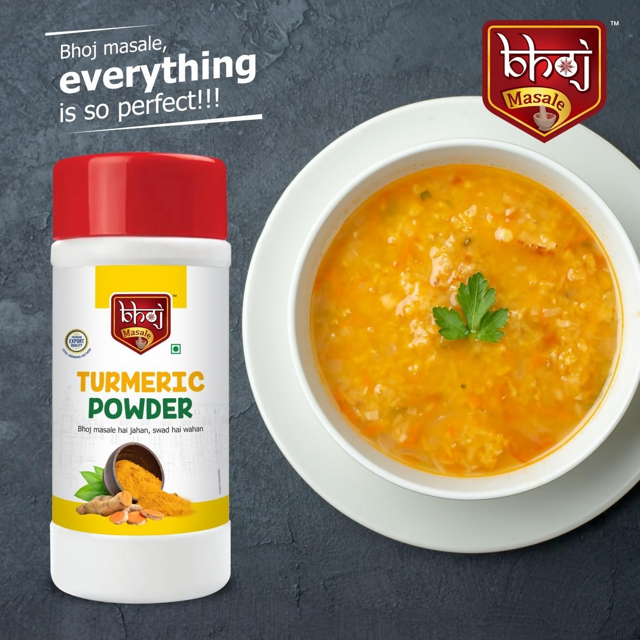 Bhoj Masale Coriander Cumin and Turmeric Powder