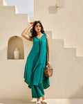 Aayaa Designer Pure Cotton 2 Piece Set Kurti & Set