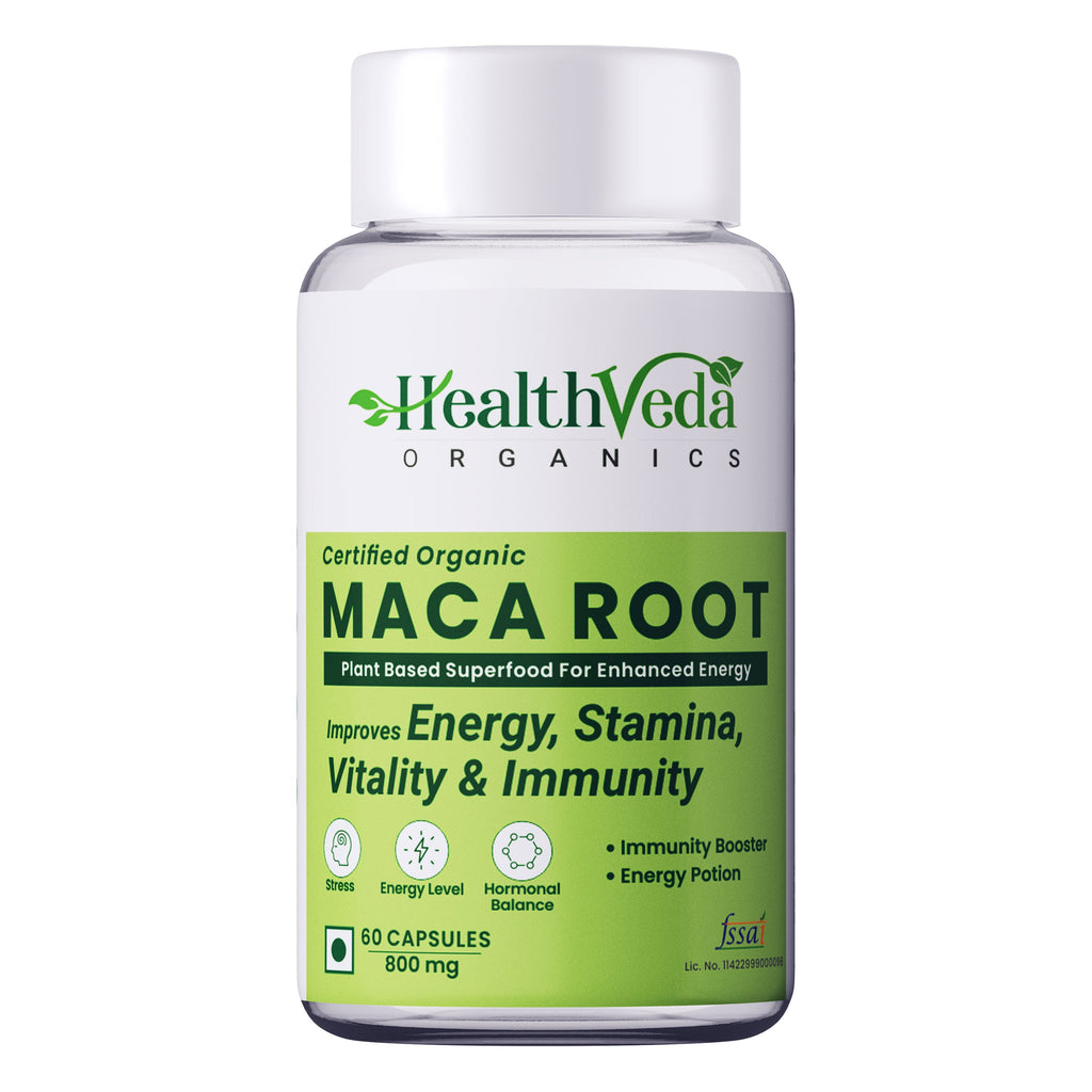 Health Veda Organics Maca Root Capsules