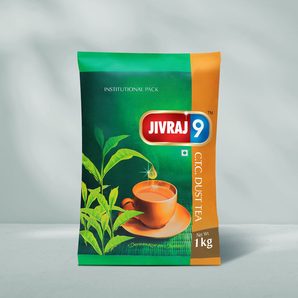 jivraj9 Tea Dust Tea Pouch Pack