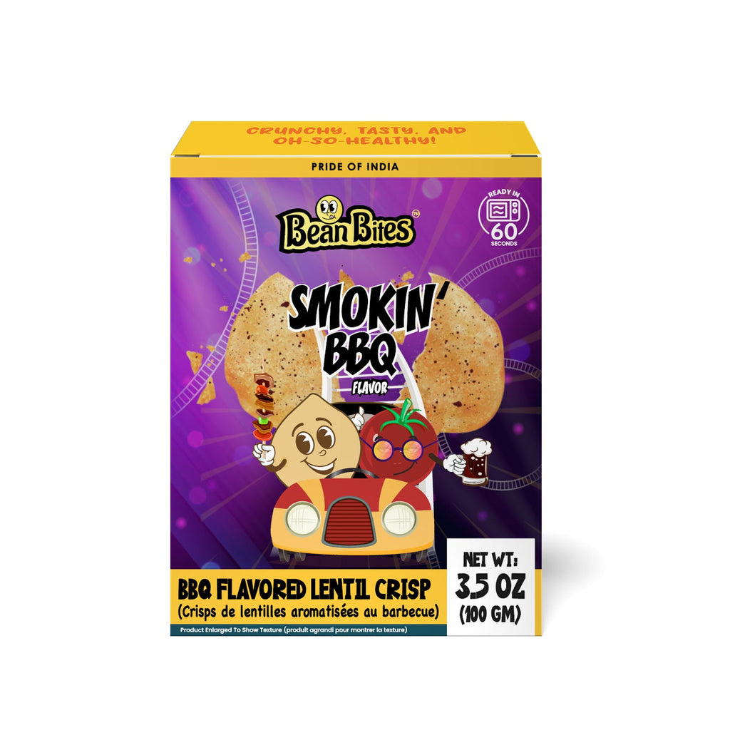 Bean Bites Smokin’ BBQ Lentil Crisp