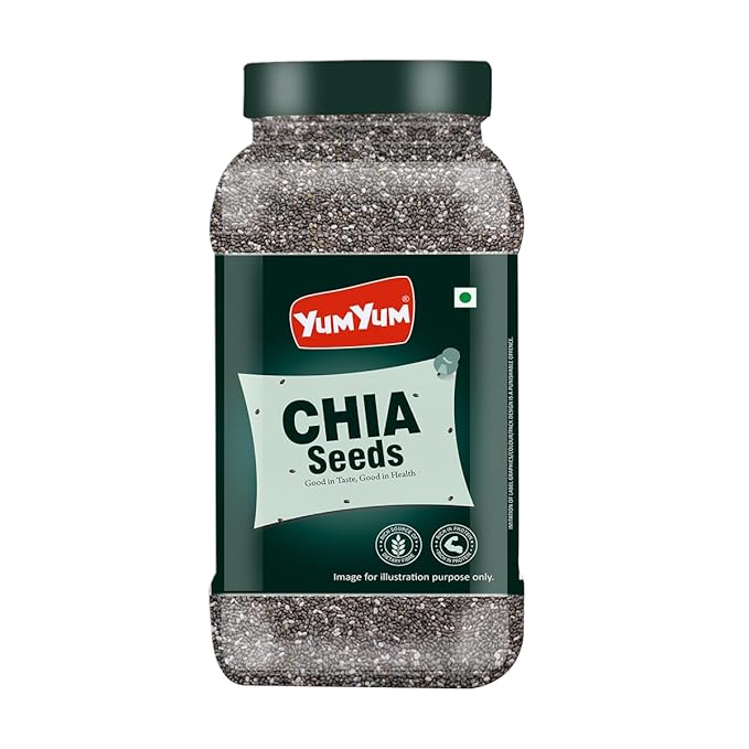 Yum Yum Raw Chia Seeds Jar