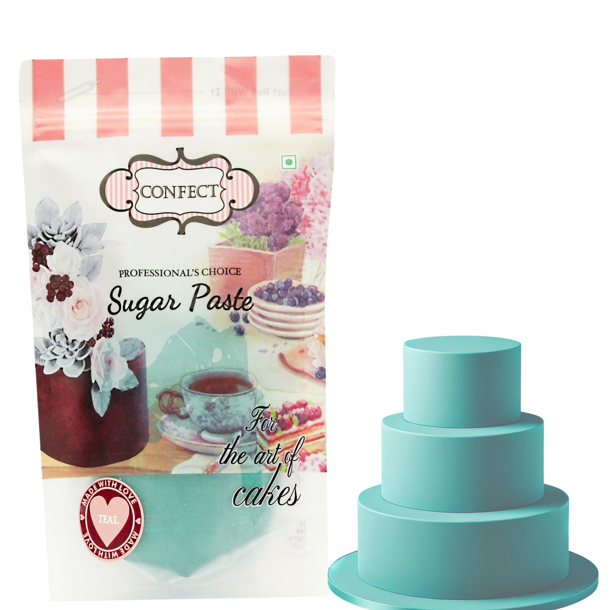 Confect Electric Blue Fondant | Edible Sugarpaste