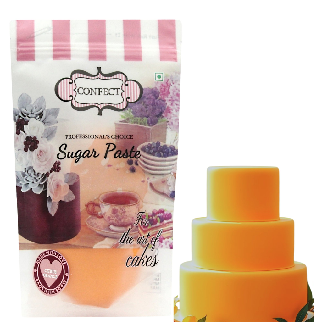 Confect Citrus Orange Fondant | Edible Sugarpaste