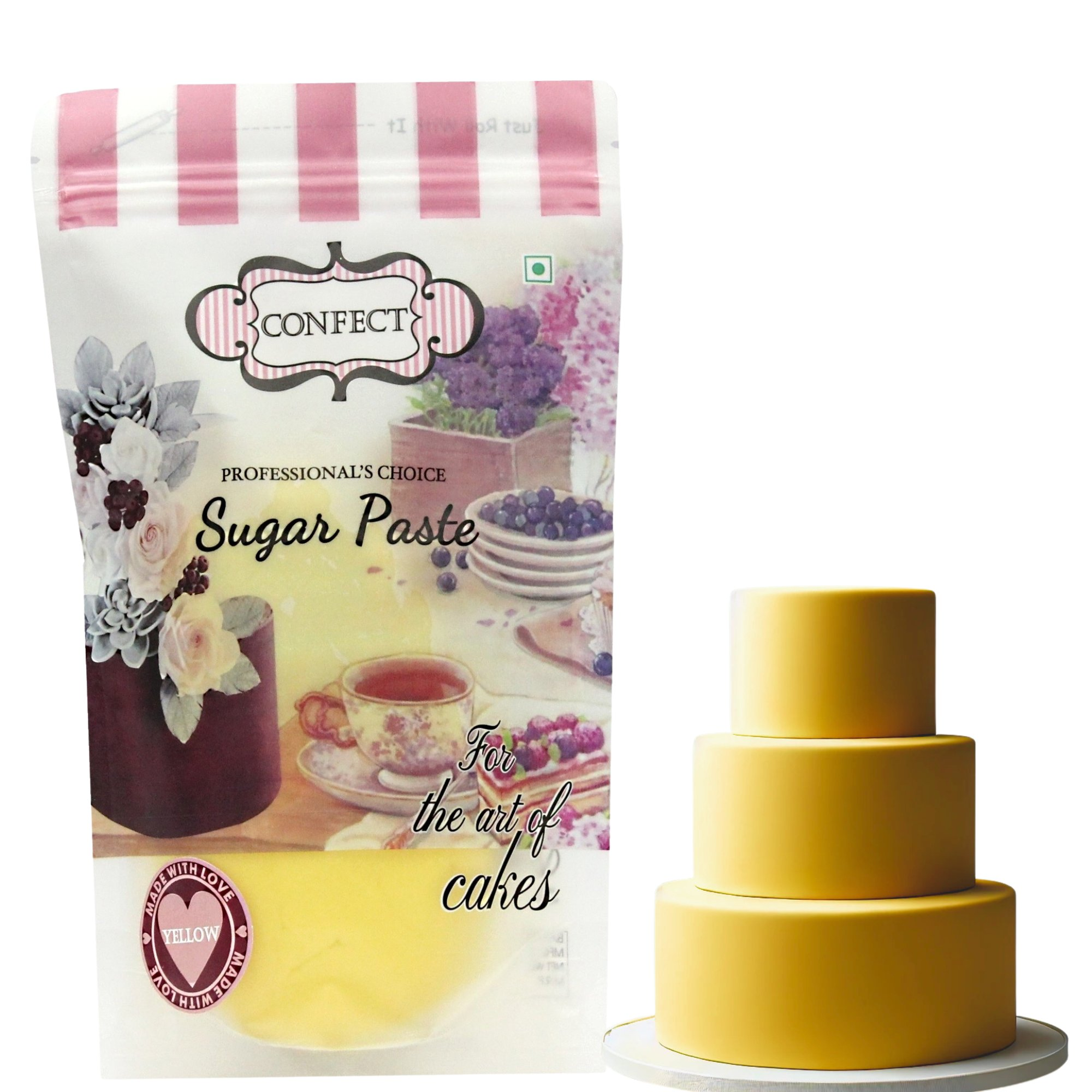 Confect Sunshine Yellow Fondant | Edible Sugarpaste