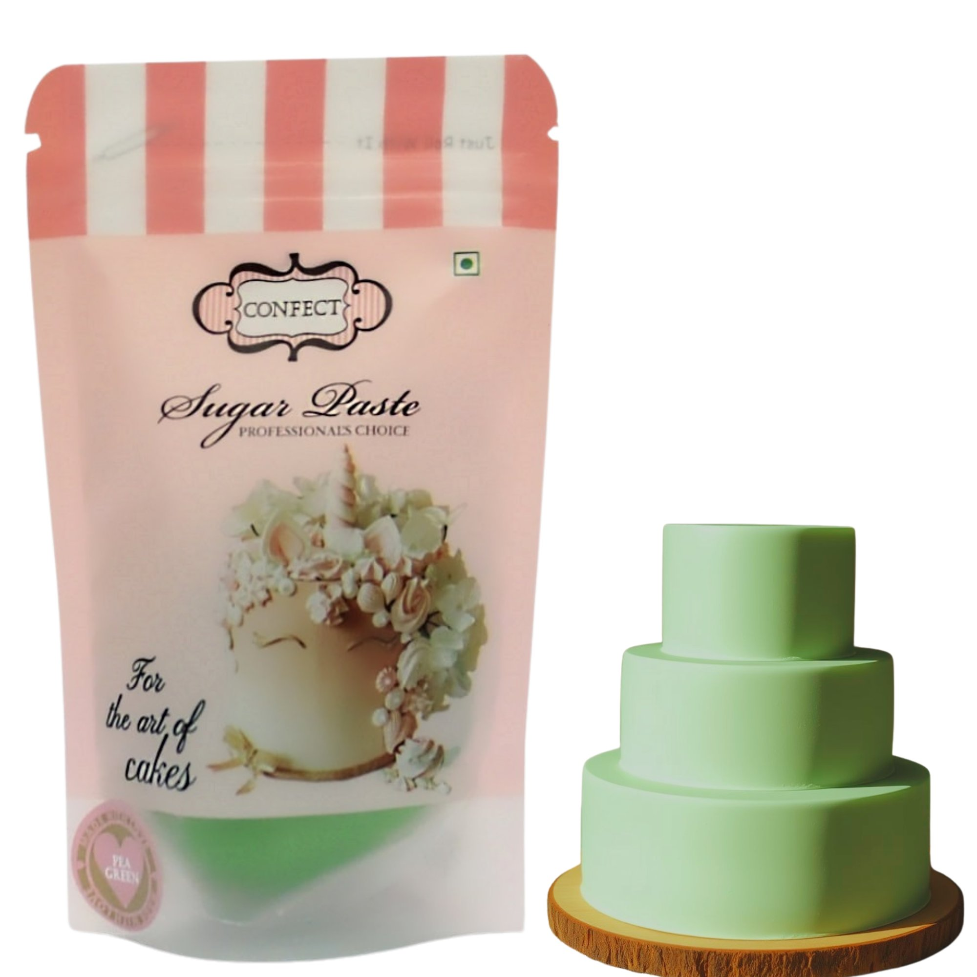 Confect Pea Green Fondant | Edible Sugarpaste