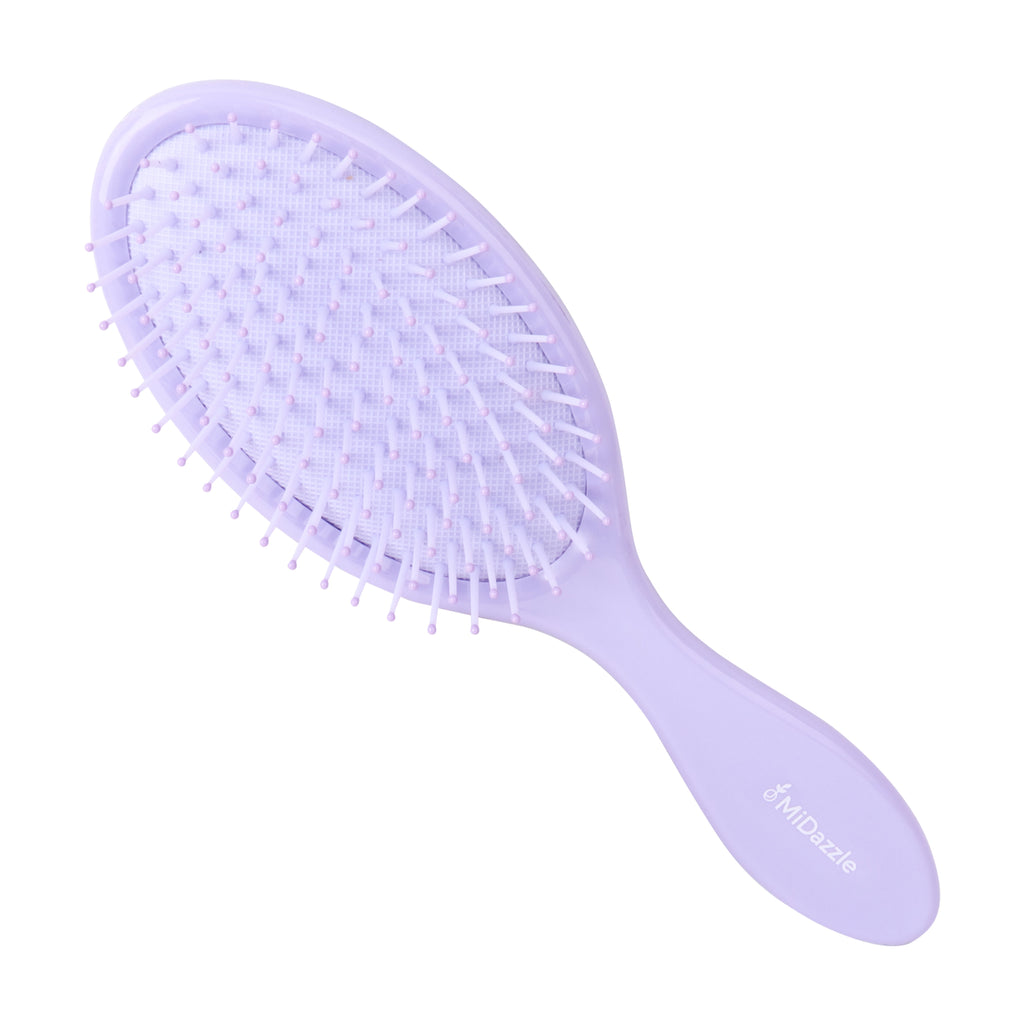MiDazzle Oval Hair Brush (Lavender) MIHB0024