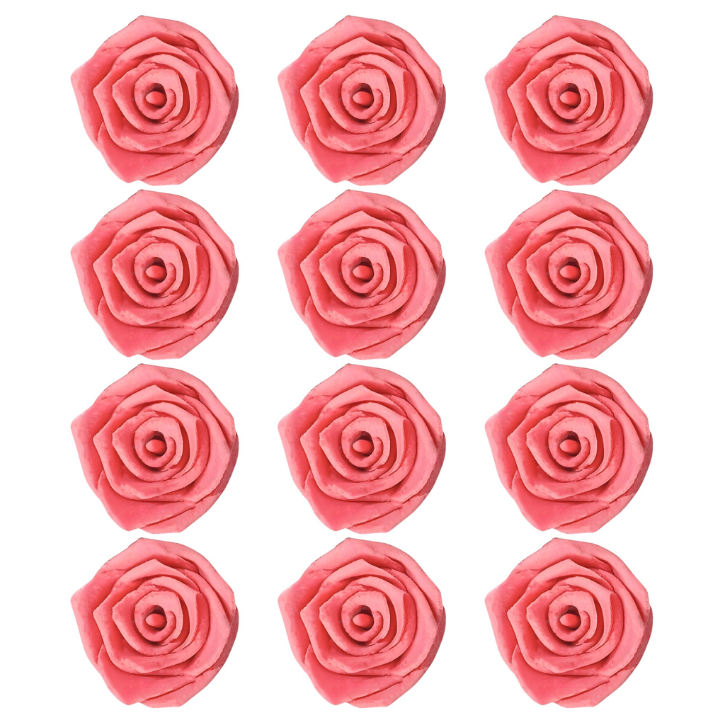 Confect Salmon Pink | Edible Sugar Roses Topper