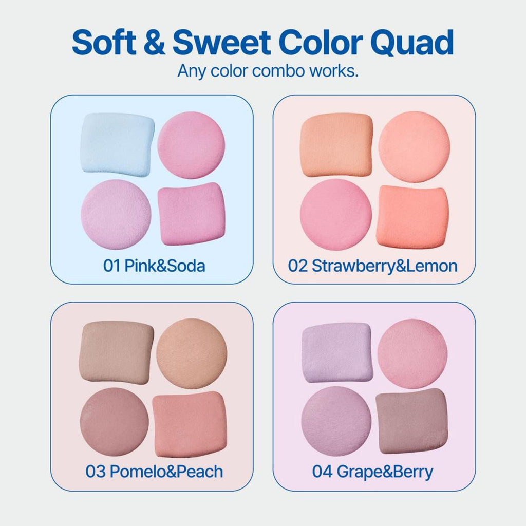 fwee Pocket Cheek Palette - CP02 StrawberryNLemon