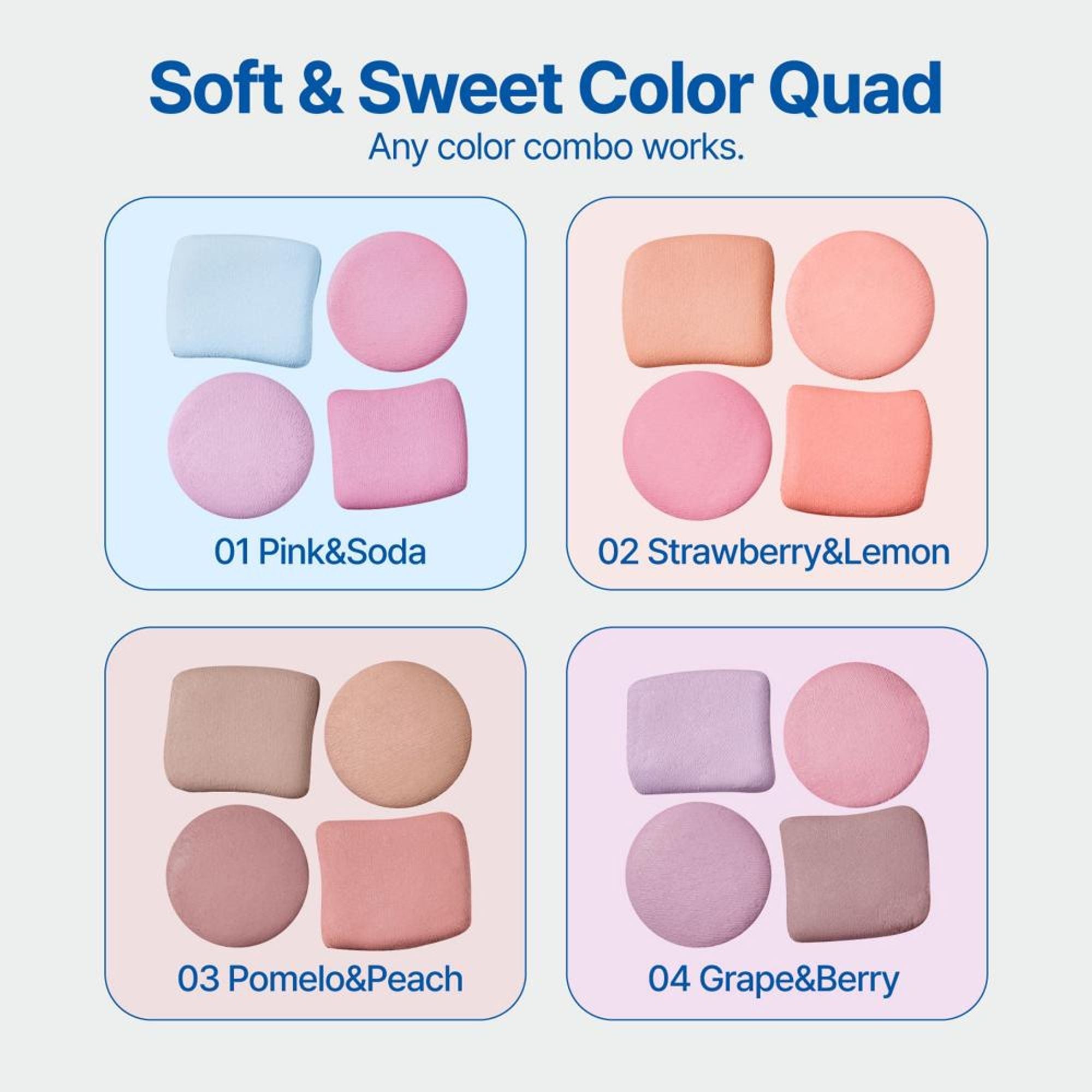 fwee Pocket Cheek Palette - CP03 PomeloNPeach