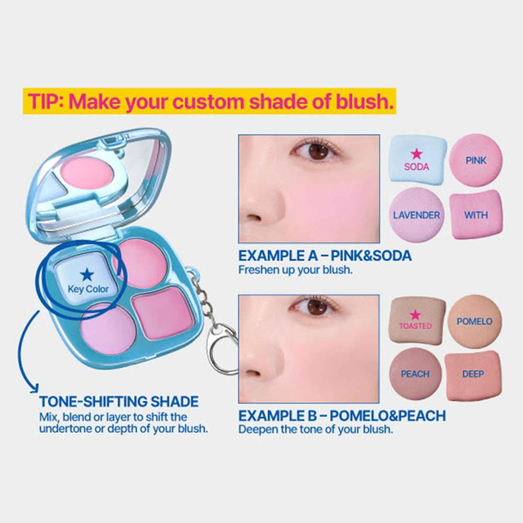fwee Pocket Cheek Palette - CP04 GrapeNBerry