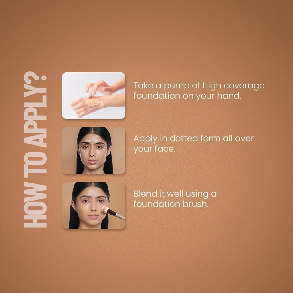 Swiss Beauty High Performance Foundation With Vitamin C & Niacinamide Light-Weight - 02 Rose Blush
