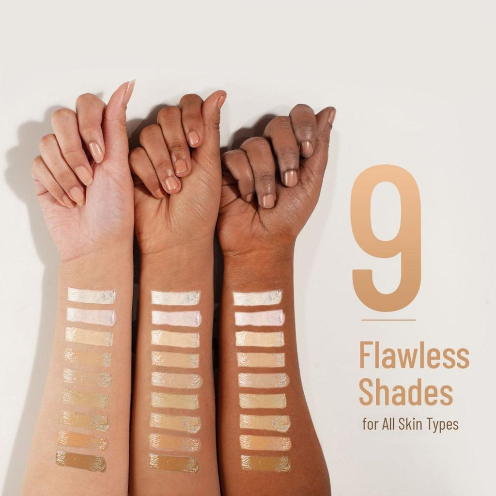 Swiss Beauty High Performance Foundation With Vitamin C & Niacinamide Light-Weight - 03 Natural Beige