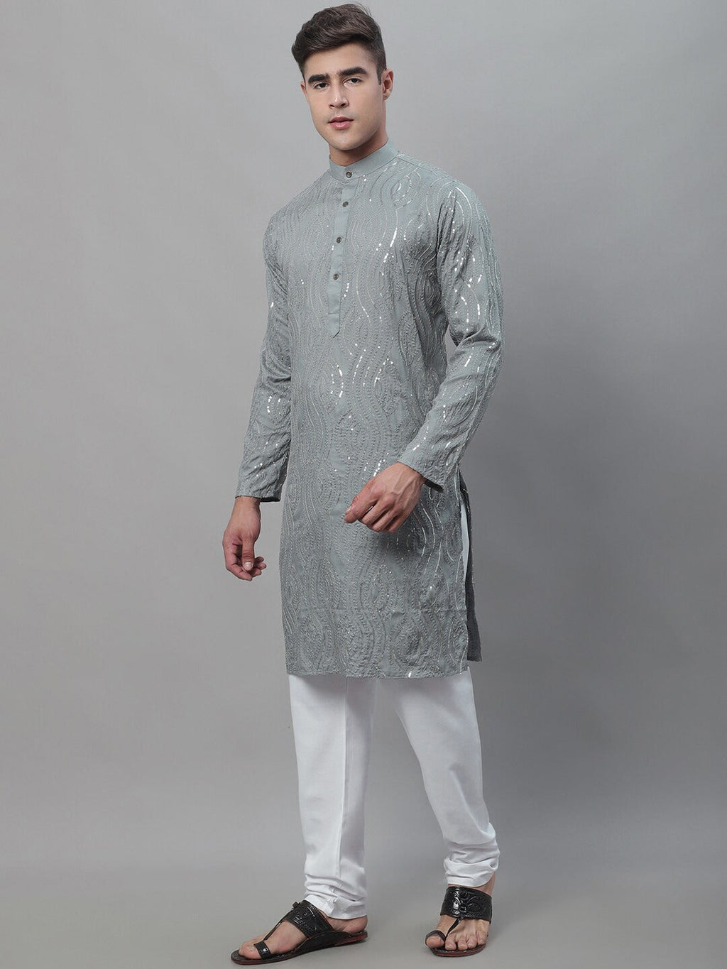 Sojanya Regular Pure Cotton Kurta With Churidar