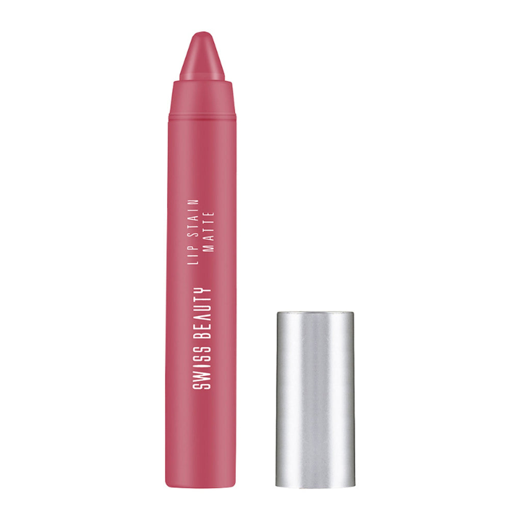 Swiss Beauty Lip Stain Matte Lipstick - 202 Peaches And Cream