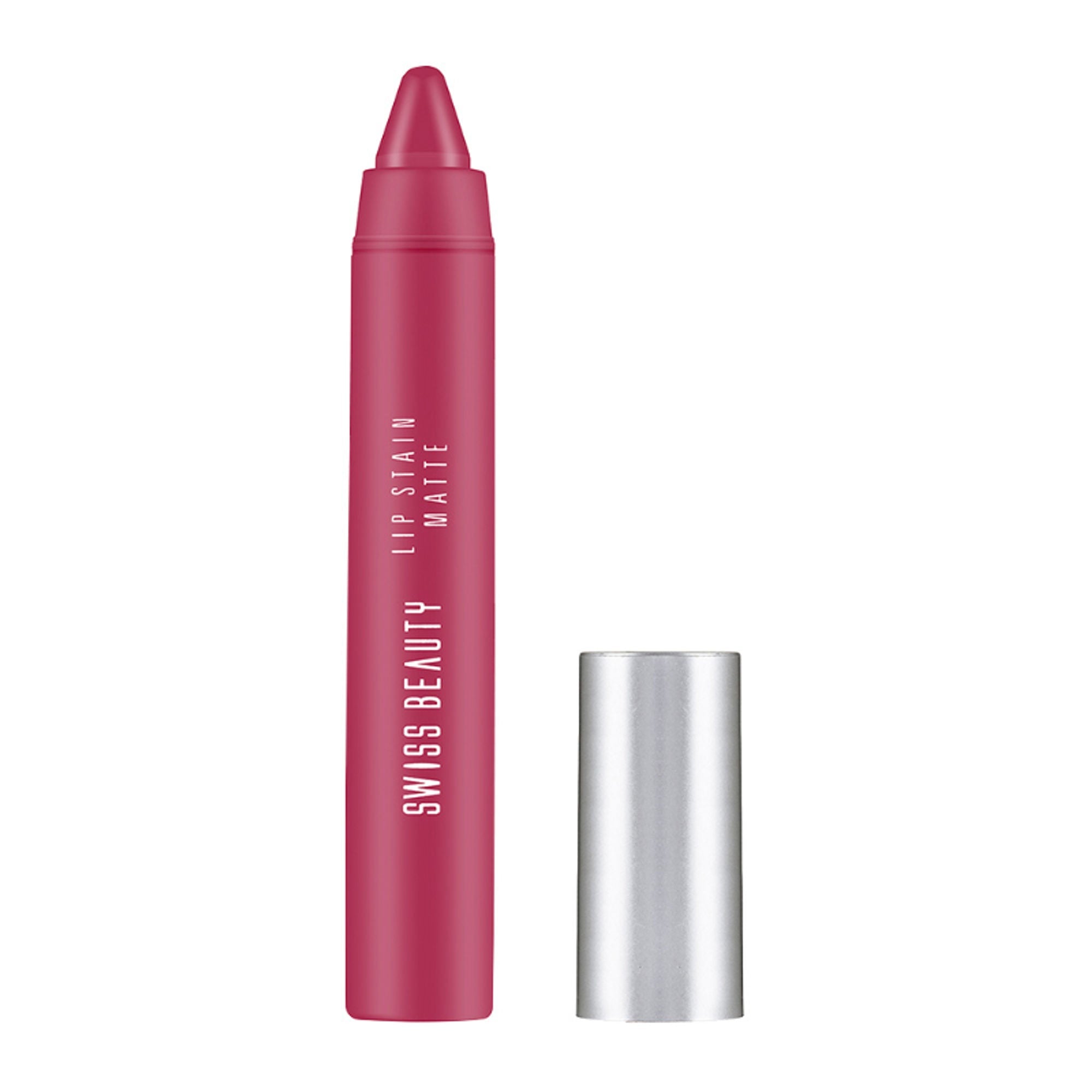 Swiss Beauty Lip Stain Matte Lipstick - 205 Lush Pink