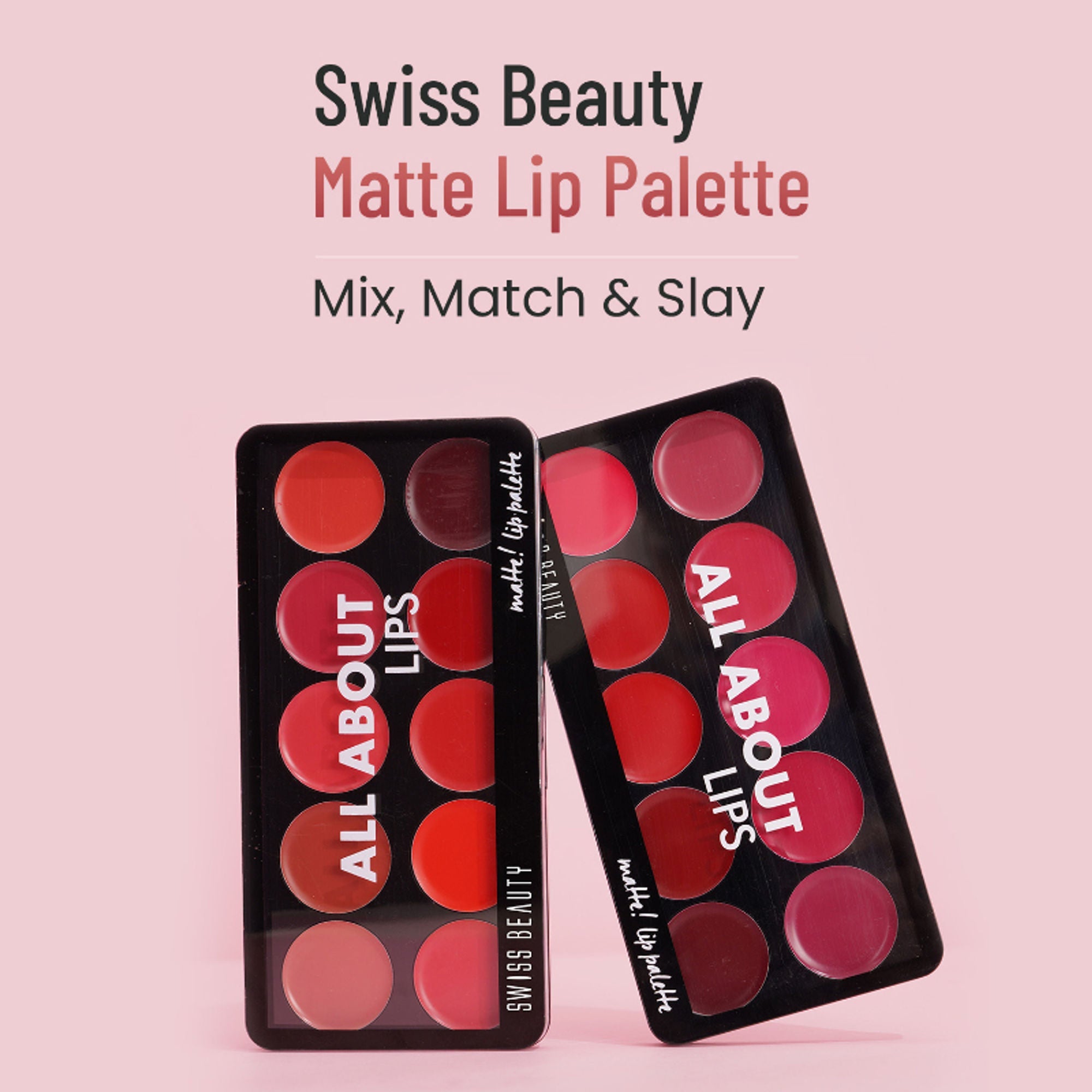 Swiss Beauty All About Lip Palette - 1
