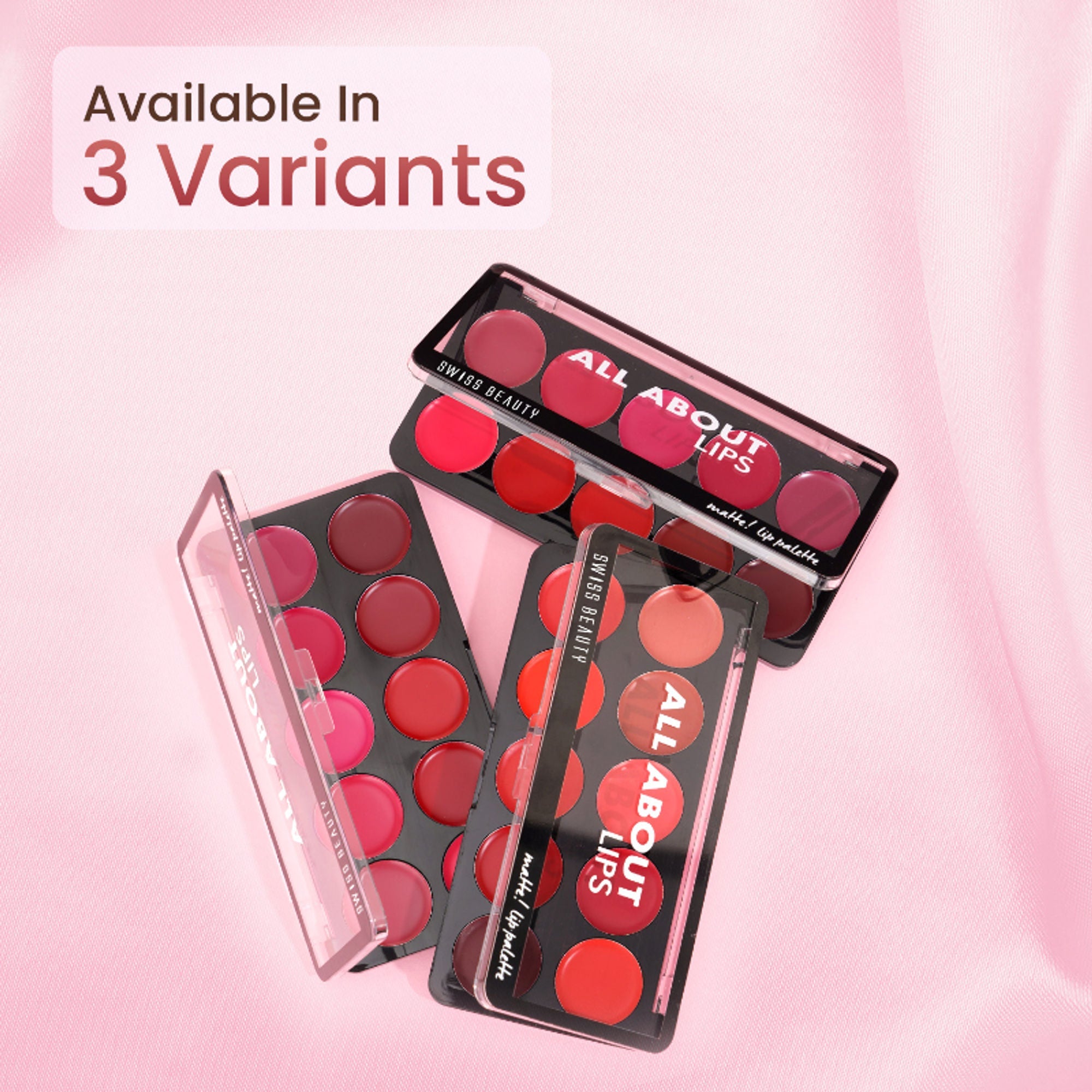 Swiss Beauty All About Lip Palette - 1