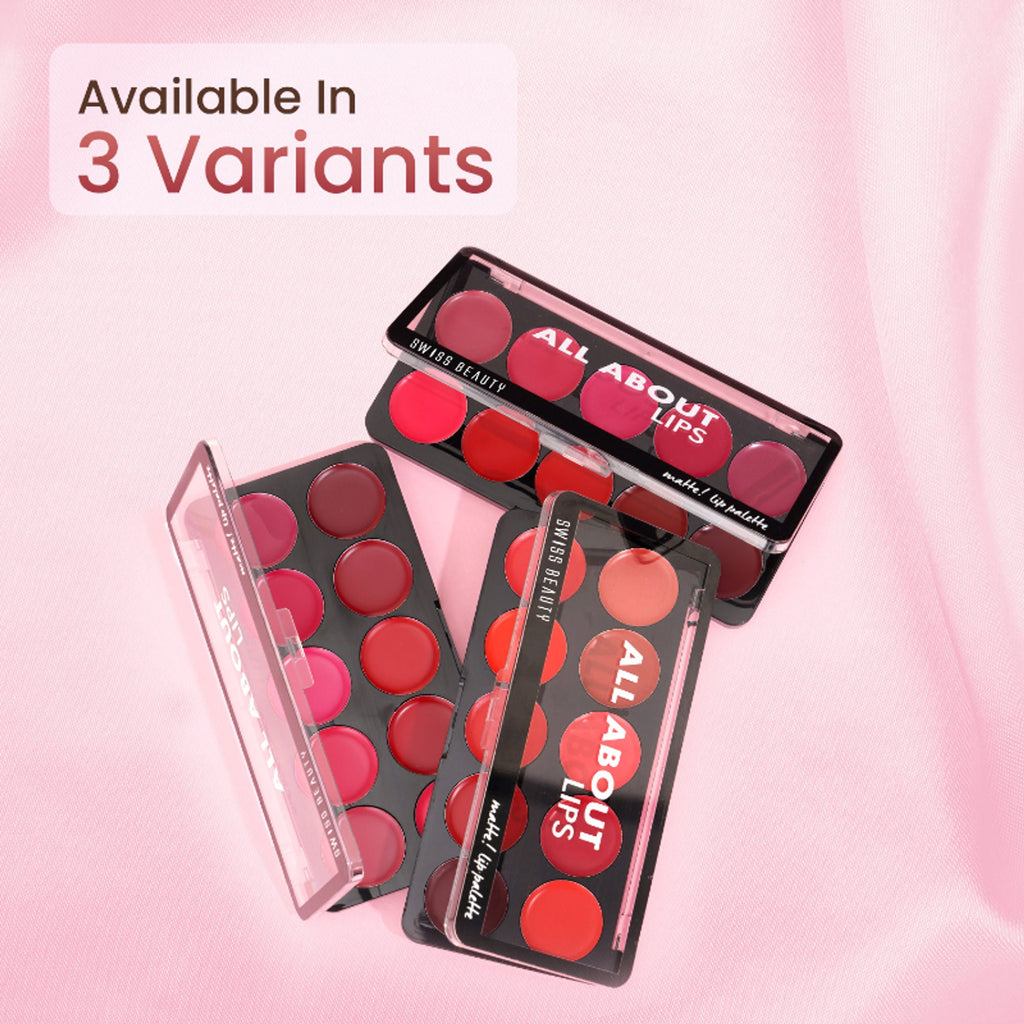 Swiss Beauty All About Lip Palette - 2