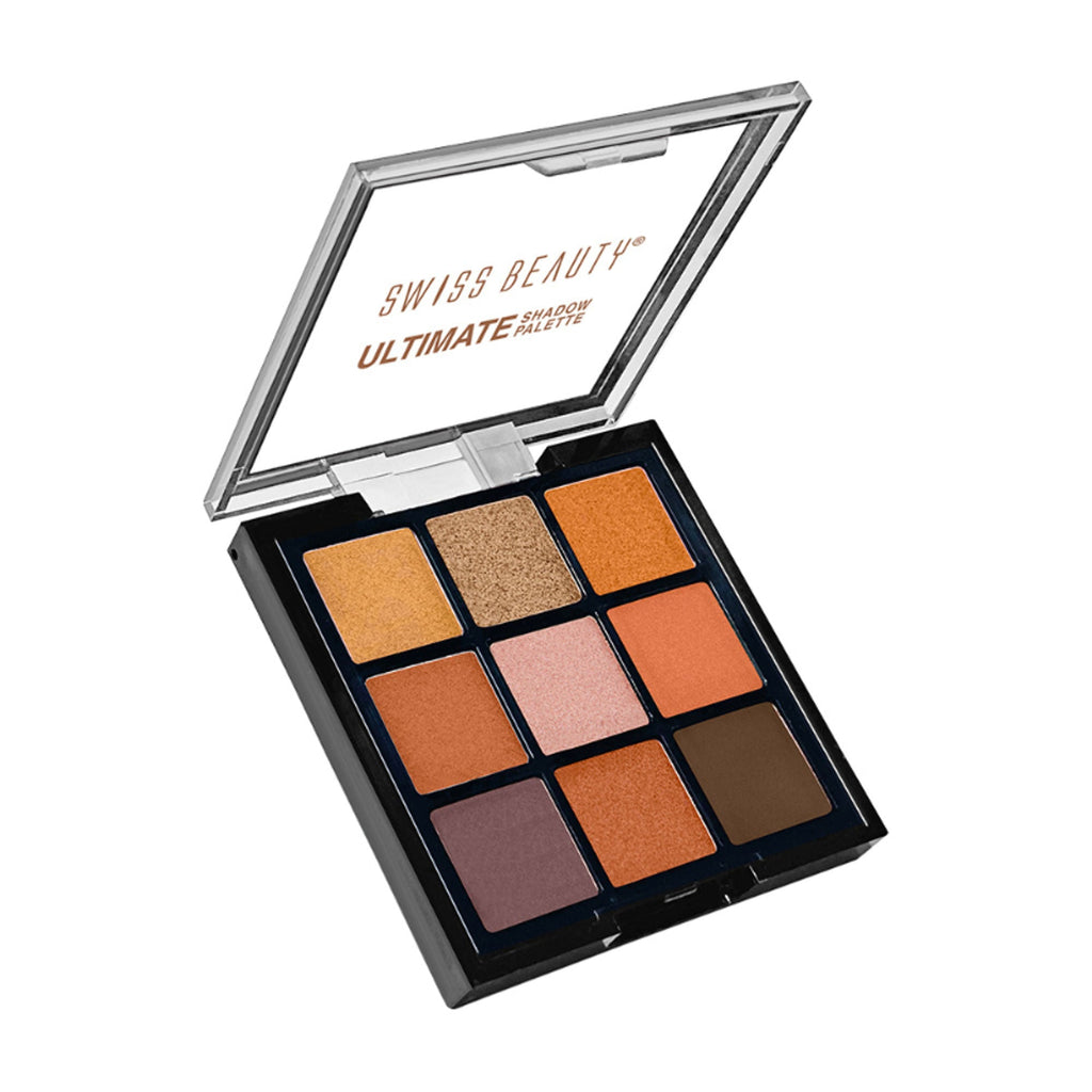 Swiss Beauty Ultimate 9 Pigmented Colors Eyeshadow Palette - 3