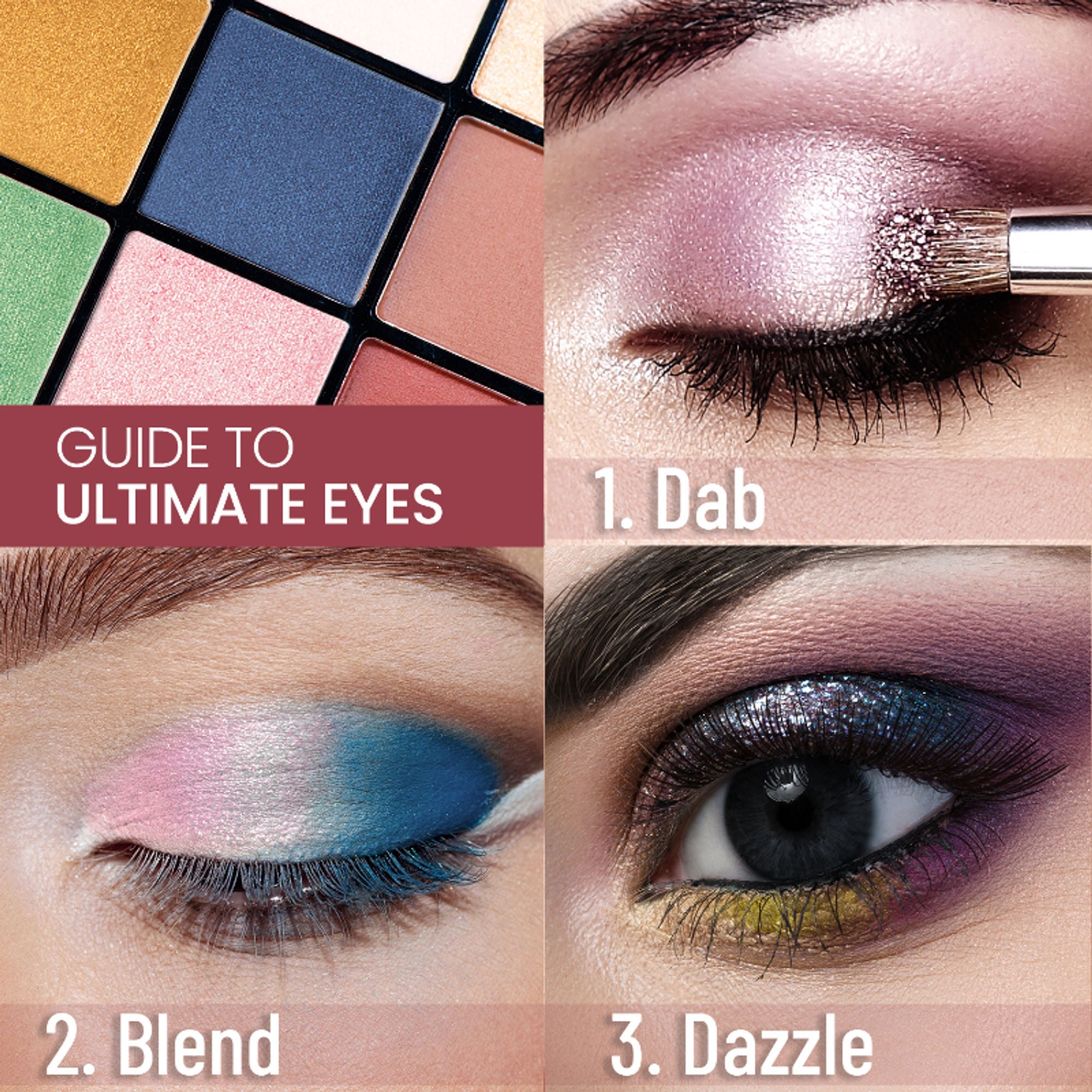 Swiss Beauty Ultimate 9 Pigmented Colors Eyeshadow Palette - 3