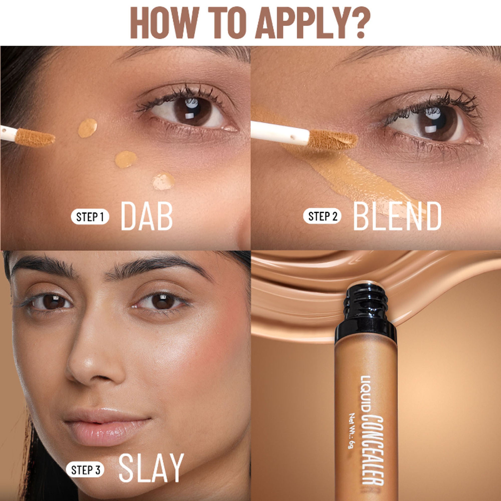 Swiss beauty Full Coverage Liquid Concealer With Jojoba Oil - 07 Yellow
