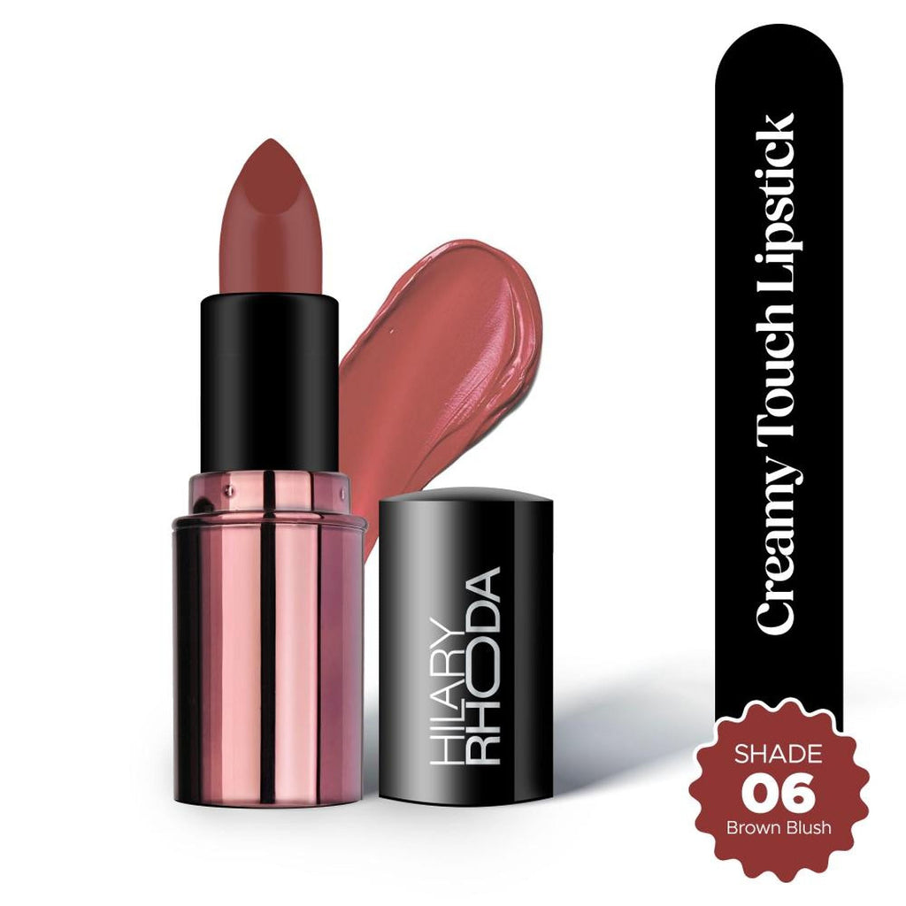 Hilary Rhoda Creamy Touch Lipstick - Brown Blush 06