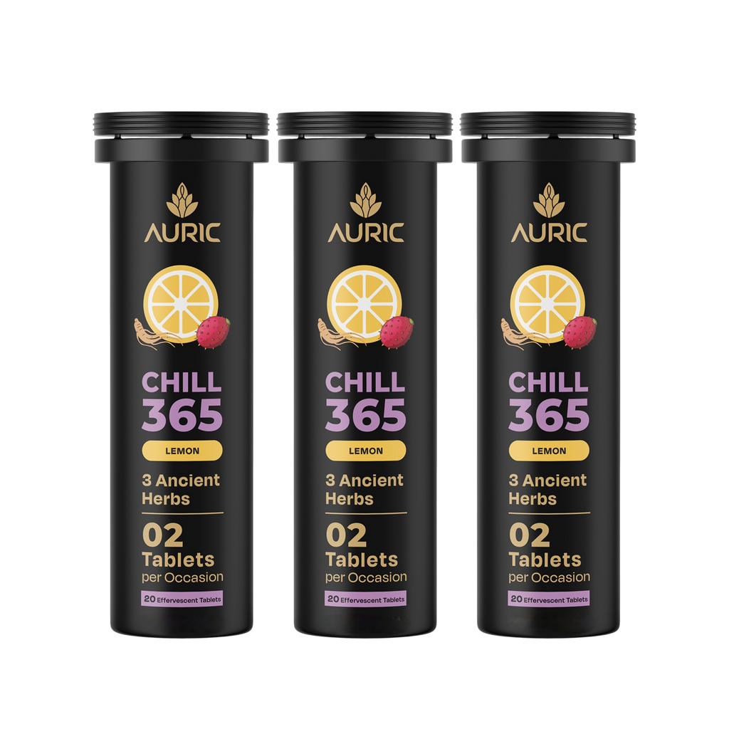 Auric Chill 365 Tablets | Lemon Flavour