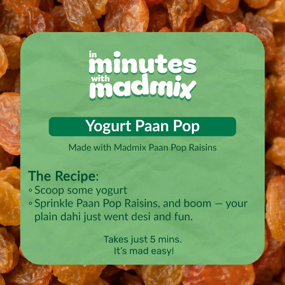 Madmix Paan Pop Raisins