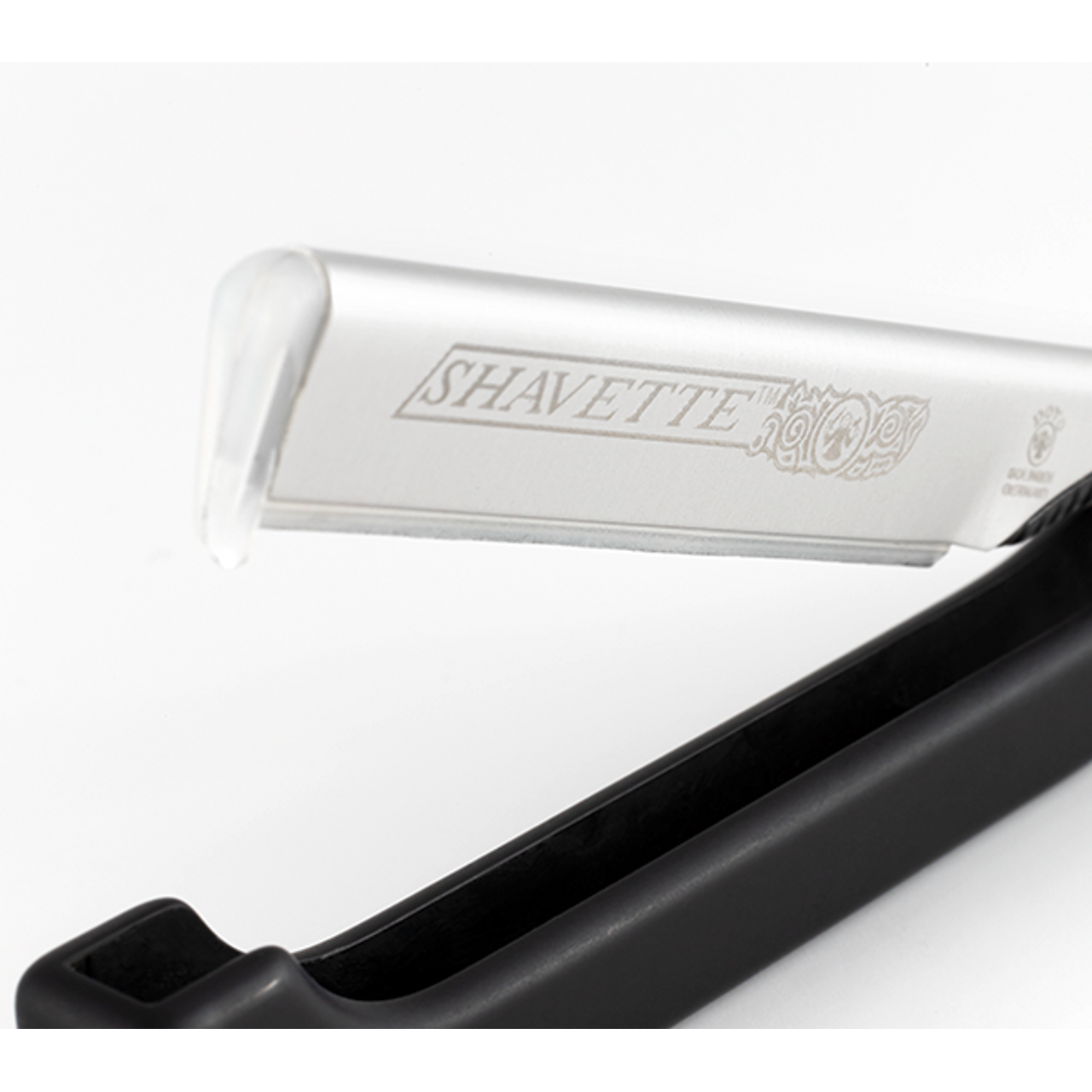 Dovo Shavette Straight Razor w/ Black Handle 201081