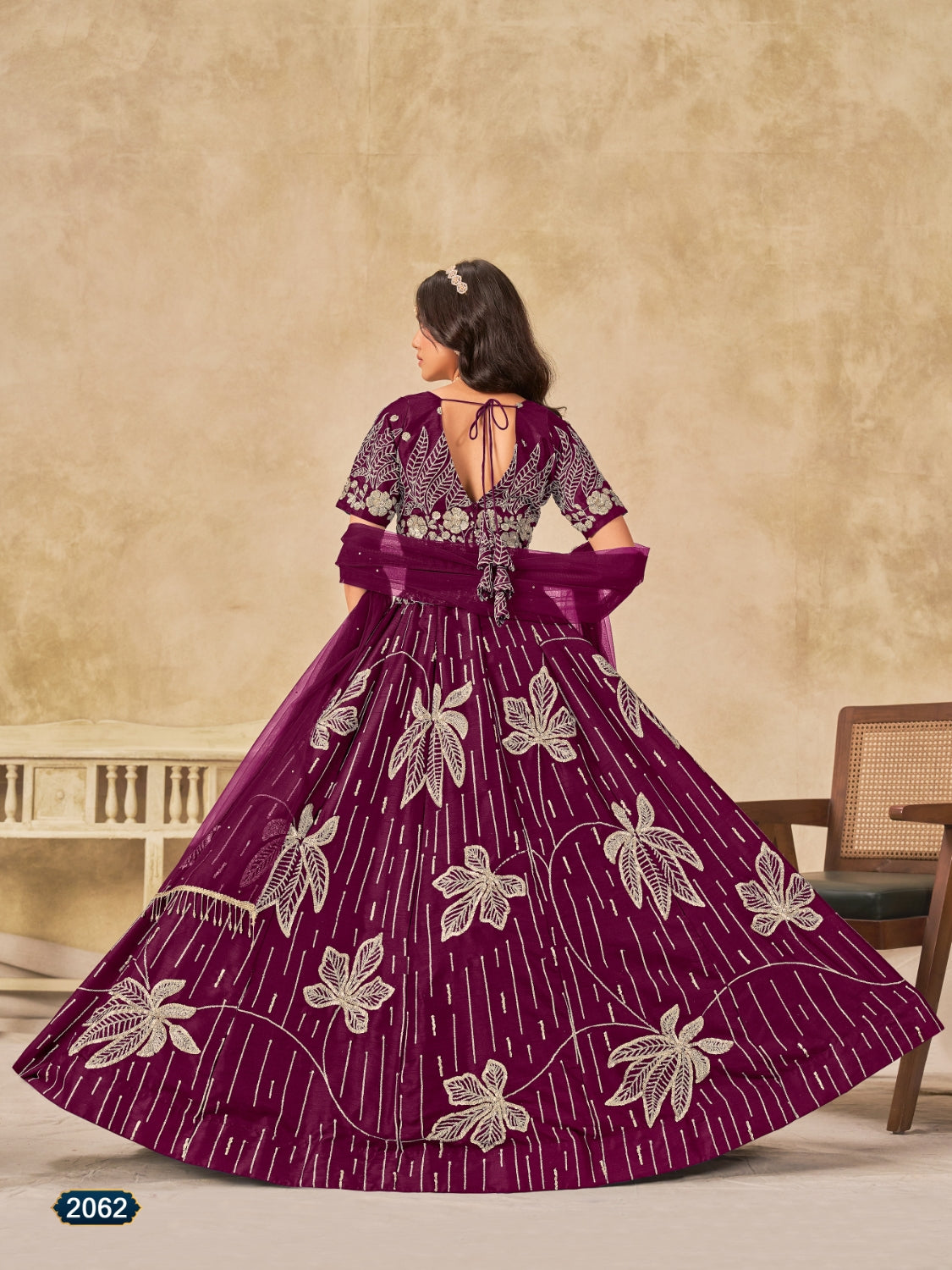 Anaita Maroon Heavy Art Silk Lehenga Choli With Embroidery Work