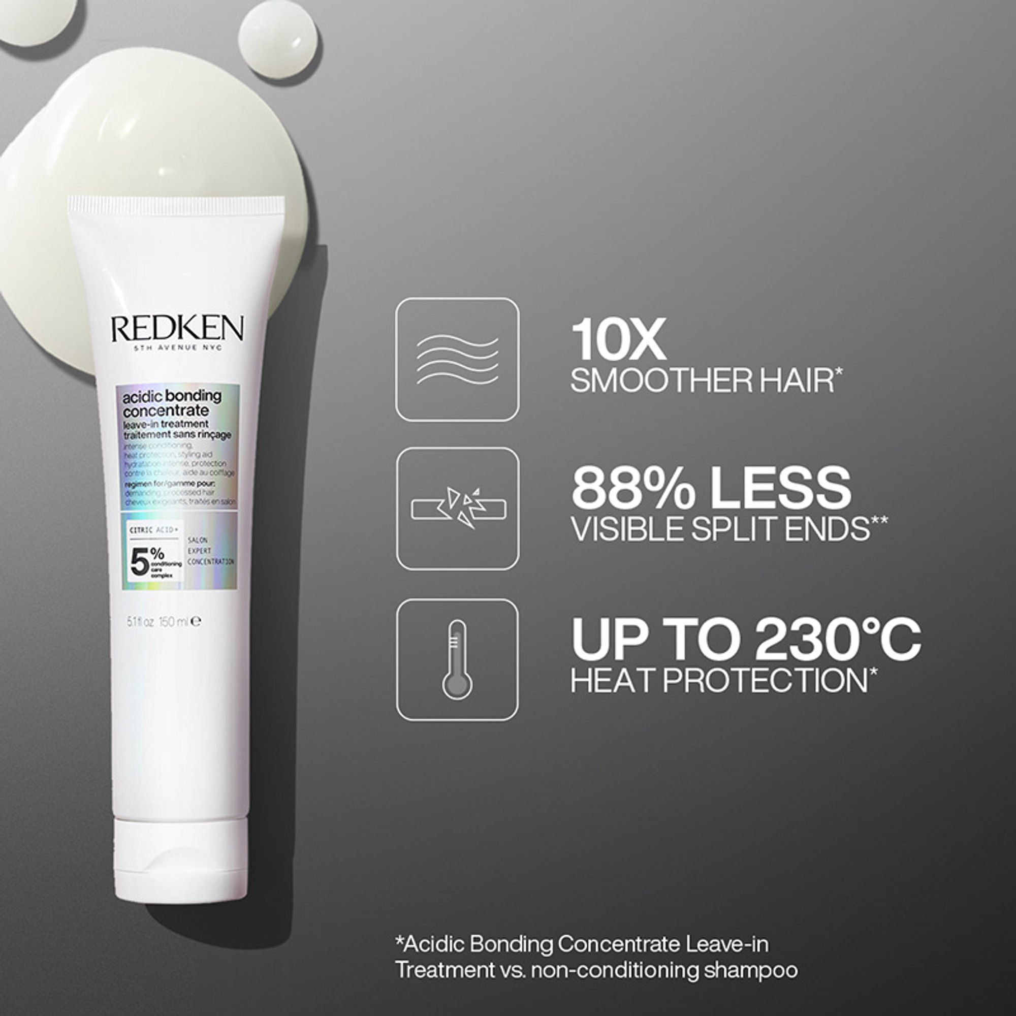 Redken Day & Night Hair Treatment Combo - Acidic Bonding Concentrate Leave-In Treatment & One United