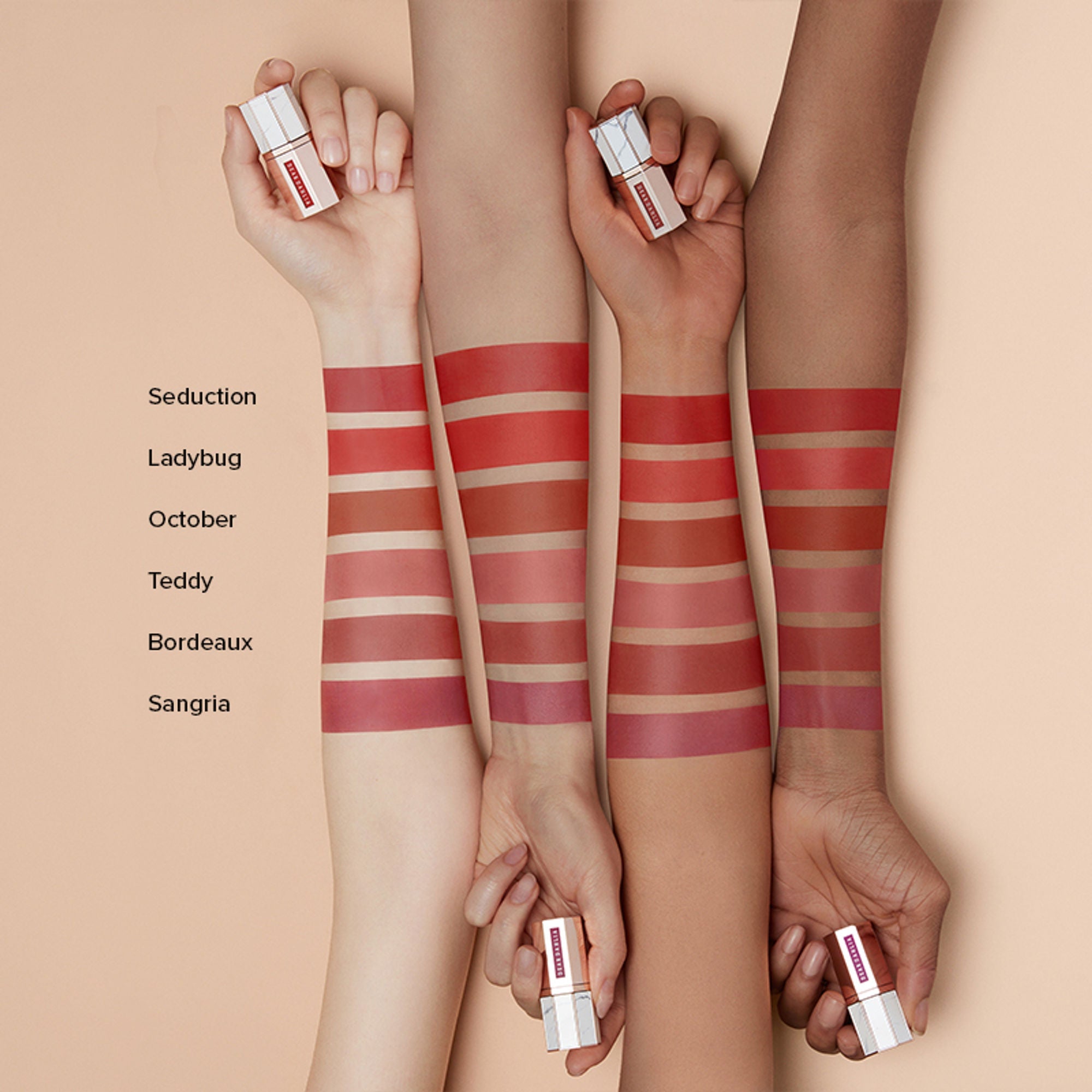 Dear Dahlia Paradise Dream Velvet Lip Mousse - Teddy