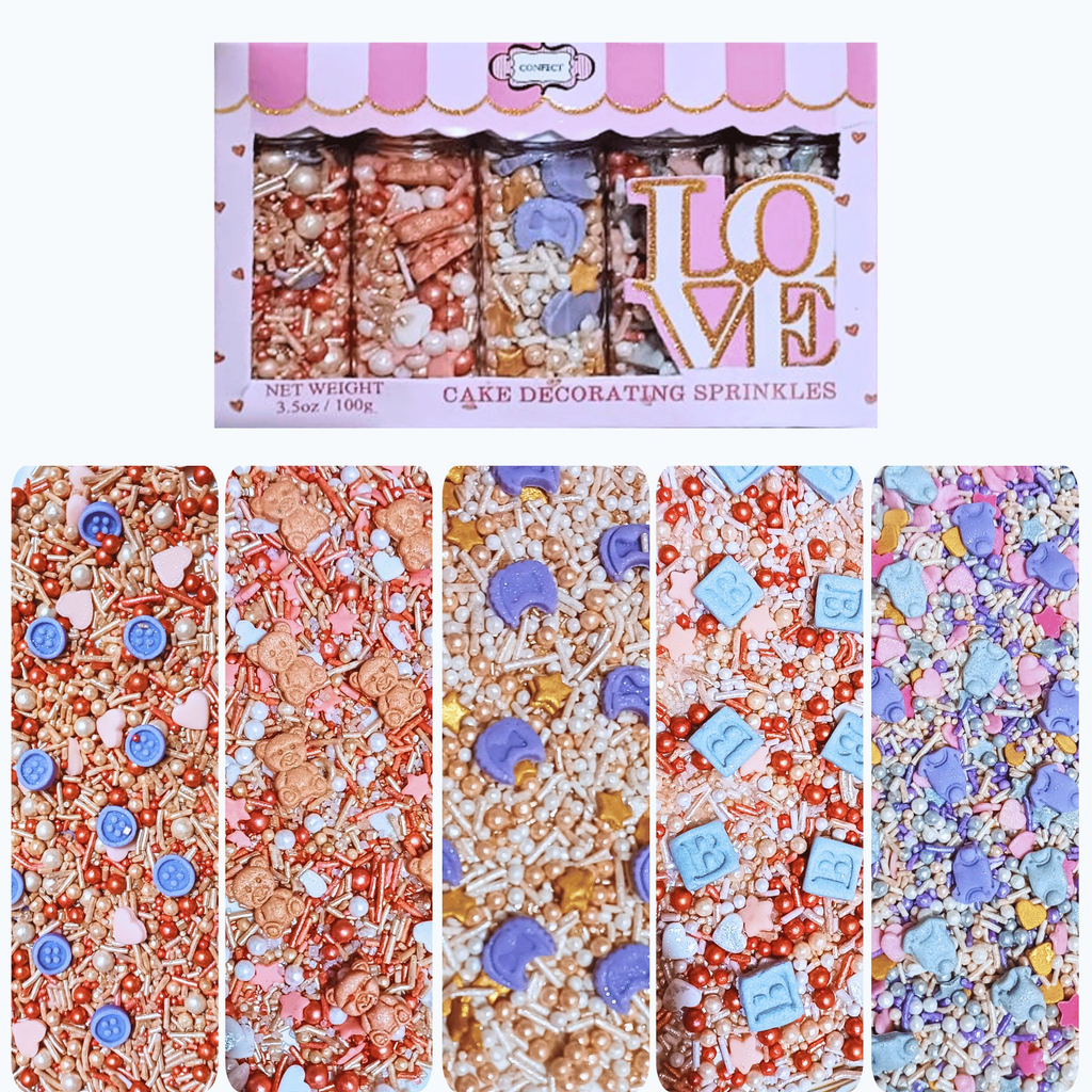 Confect Girls Baby Shower Sprinkles | Edible Sprinkles