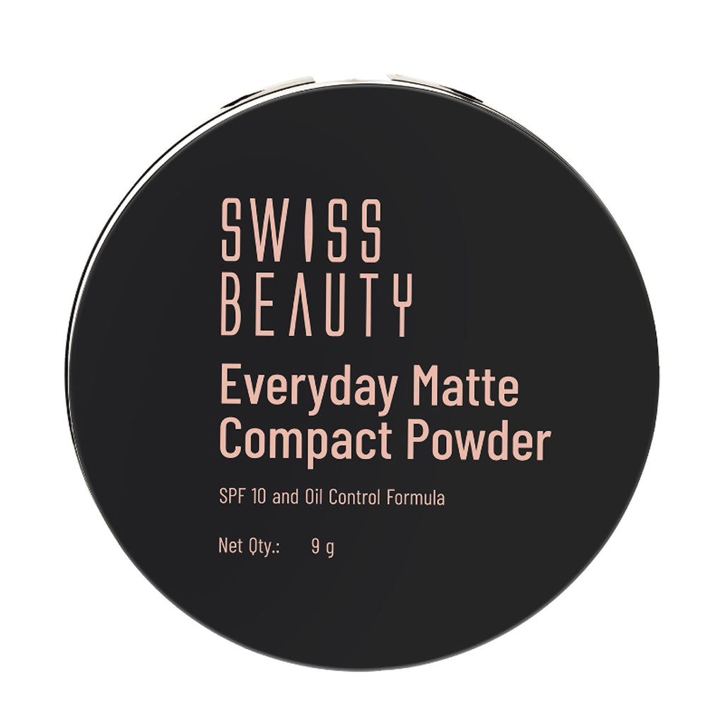 Swiss Beauty Everyday Matte Compact - 4 Honey
