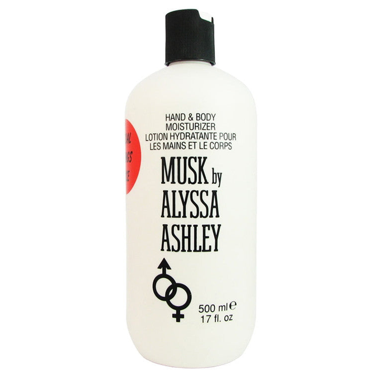 Alyssa Ashley Perfume Oil Musk Hand And Body Moisturiser Lotion, 17 Oz