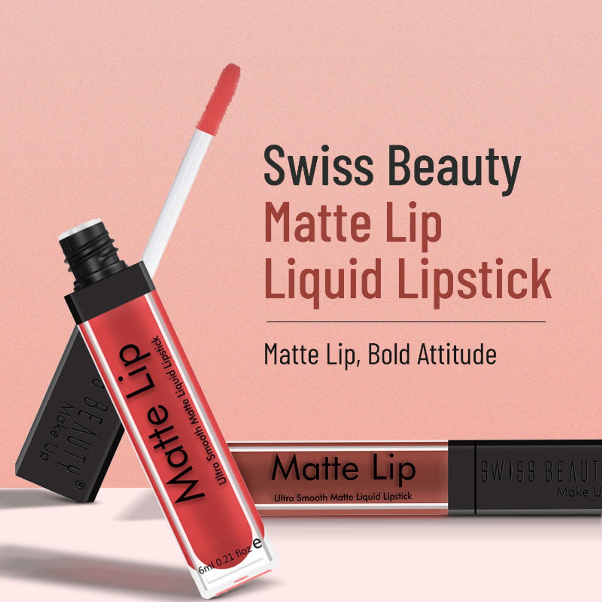 Swiss Beauty Ultra Smooth Matte Liquid Lipstick - 32 Big Berry