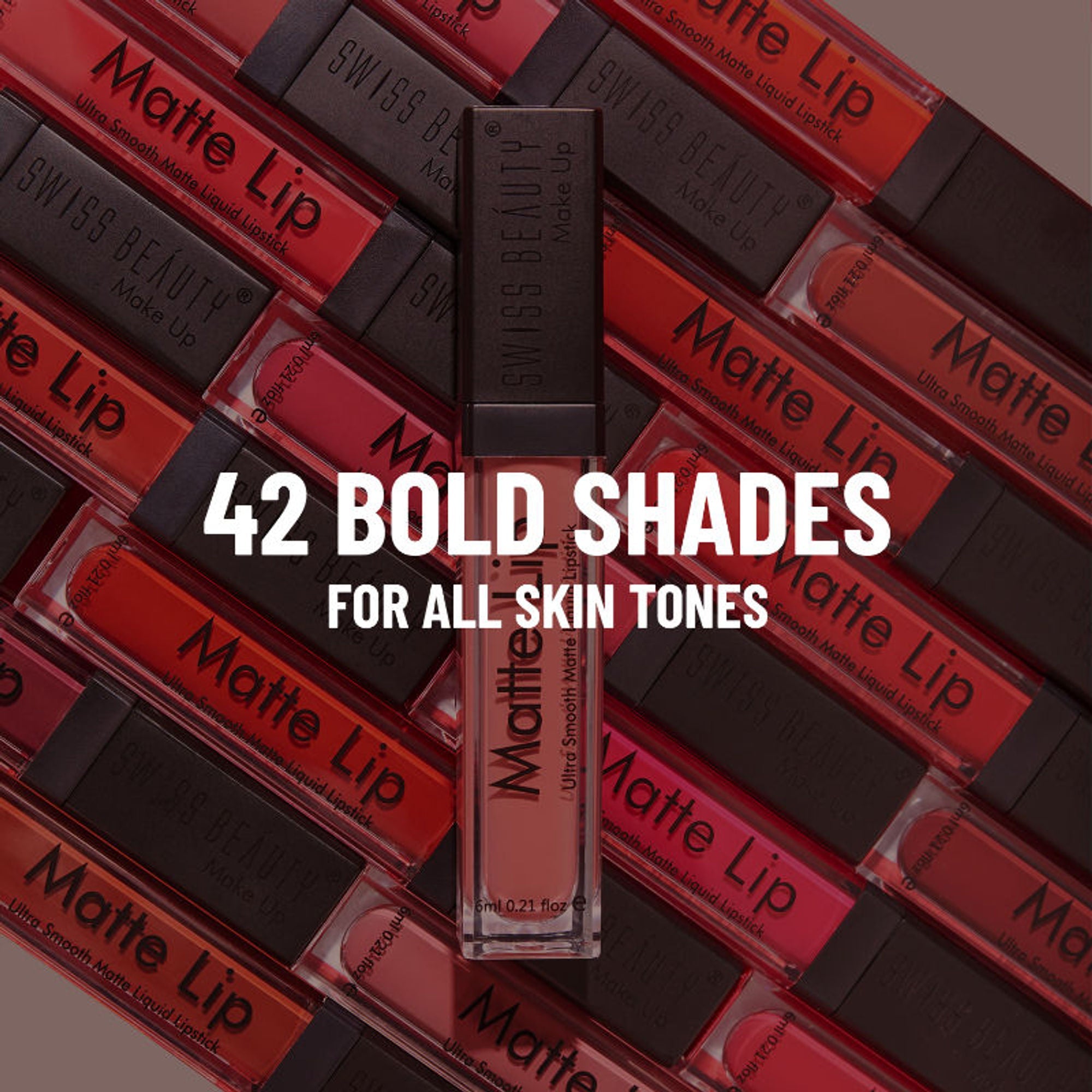 Swiss Beauty Ultra Smooth Matte Liquid Lipstick - 11 Coffee