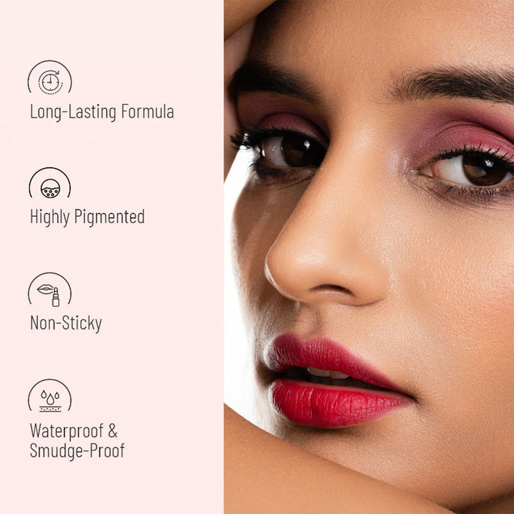 Swiss Beauty Ultra Smooth Matte Liquid Lipstick - 40 Rosewood