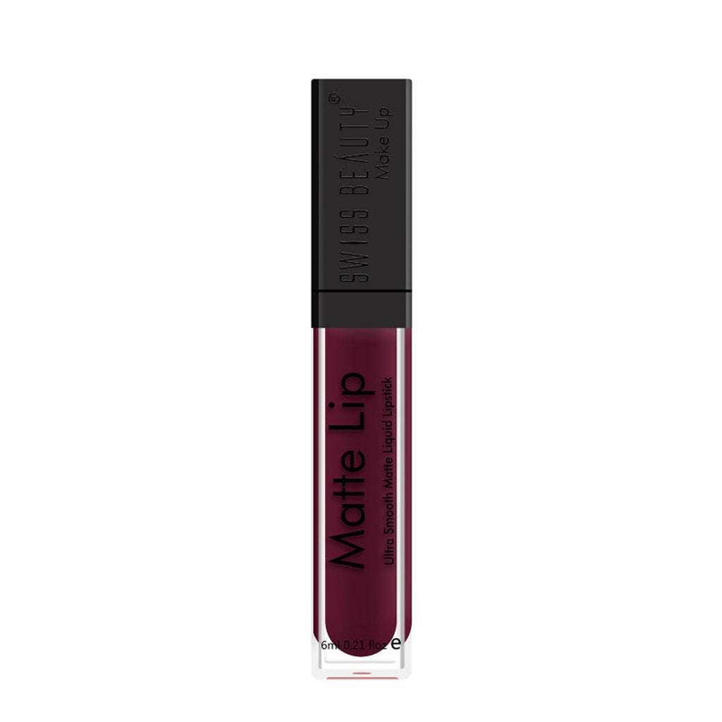 Swiss Beauty Ultra Smooth Matte Liquid Lipstick - 41 Garnet