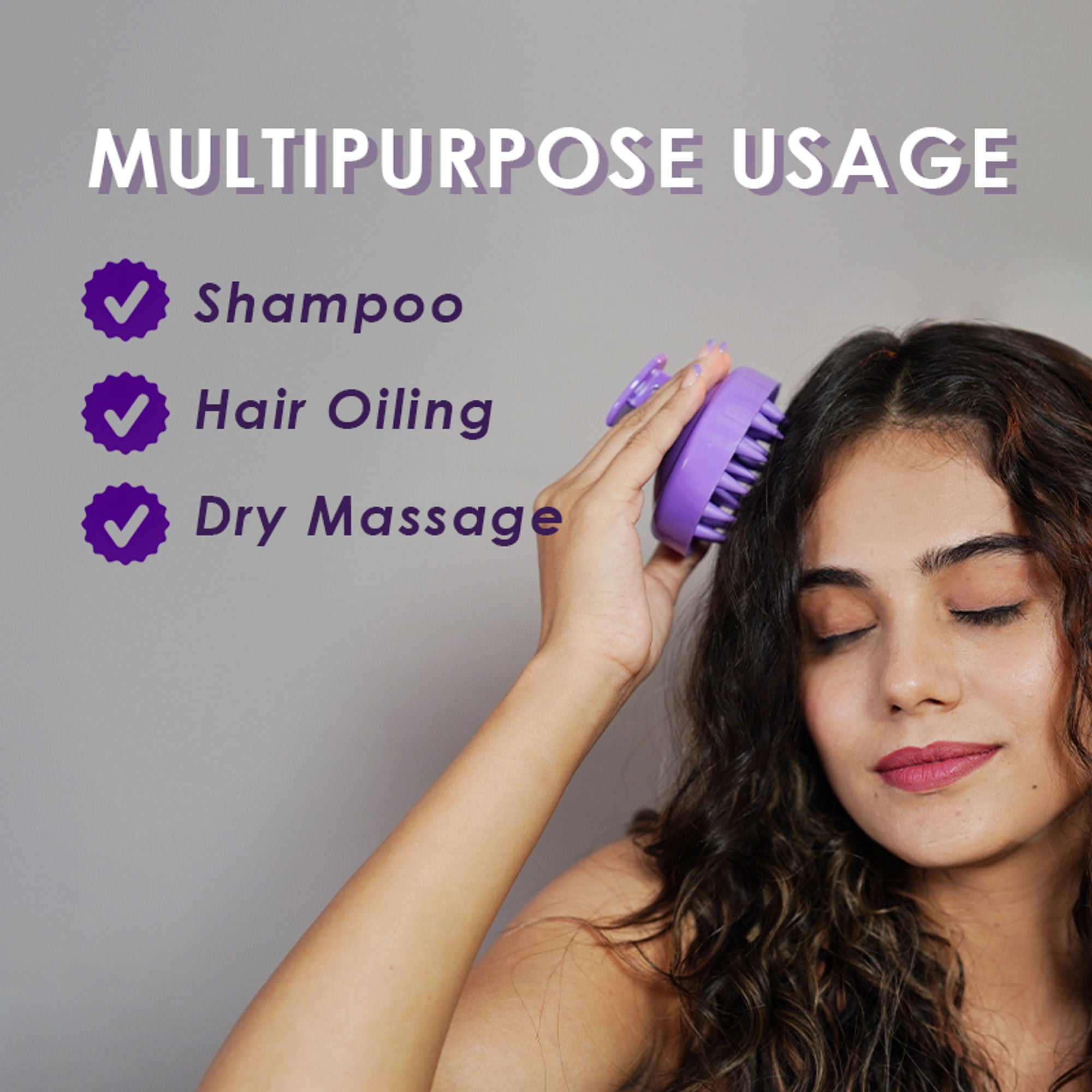 Scalppie Scalp Massager And Shampoo Brush - Blue